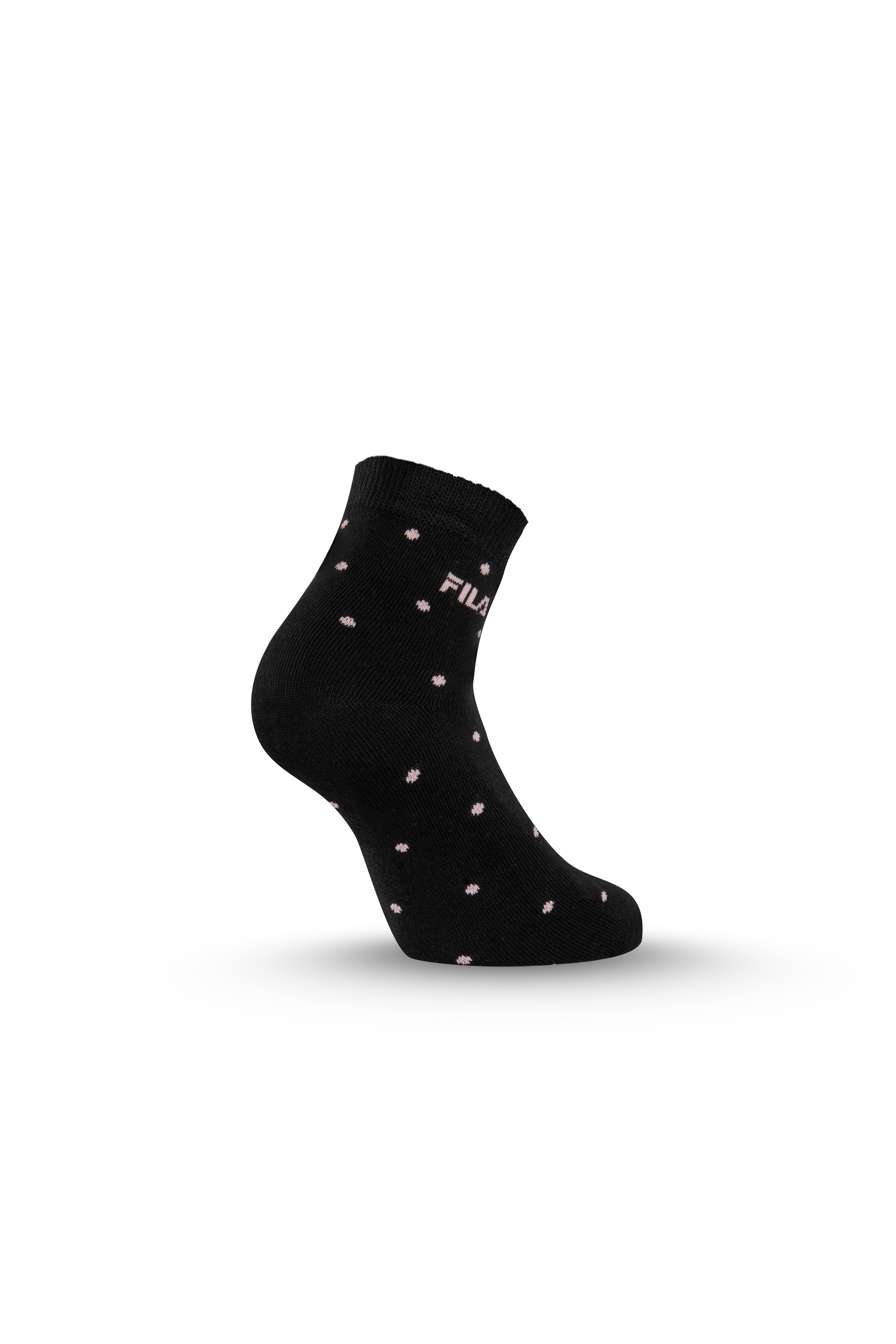 Fila Kurzsocken (6 Paar) mit schmalem Rippenbündchen, gepunktet, Cotton-Mix – Bild 5 von 5
