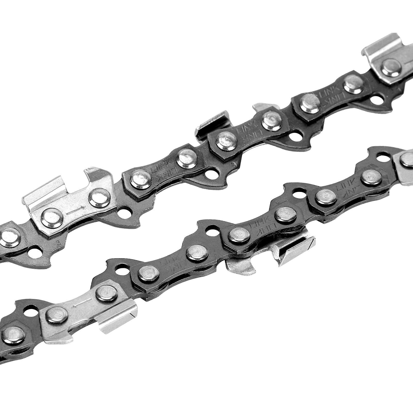 Youyijia Elektro-Kettensäge Pack of 4 Saw Chains 40 cm 3/8 Inch 1.3 mm 56 Drive Links, 4-tlg.