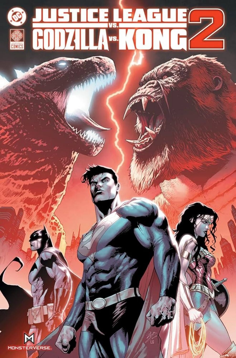 Justice League vs. Godzilla vs. Kong 2 / Brian Buccellato, Christian Duce, Katrin Aust