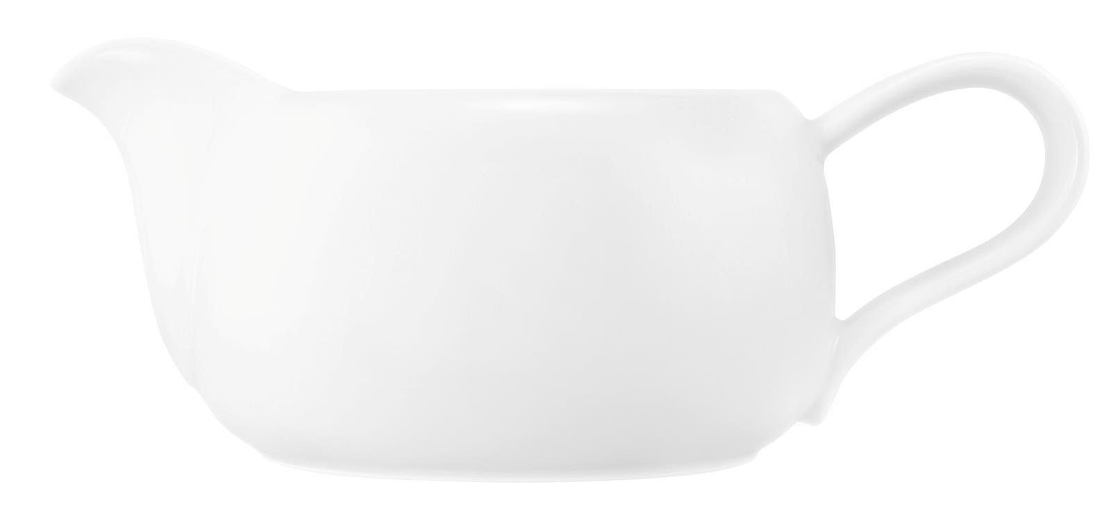 Seltmann Weiden Sauciere Seltmann Weiden Liberty weiß Sauciere 0,6 l, Porzellan, (1 Sauciere)