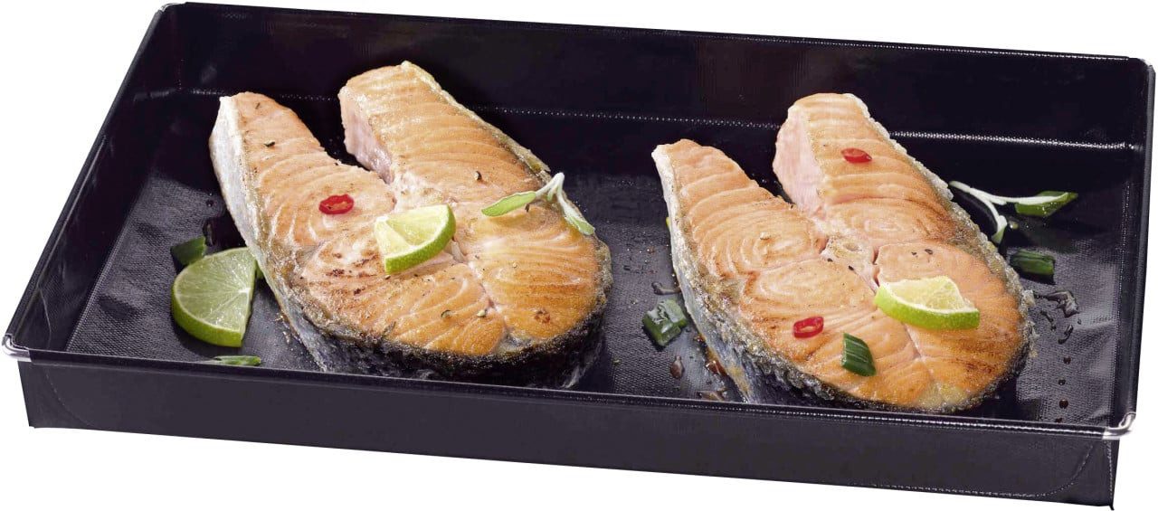 Broszio Grillrosteinsatz Brozio Durandal Selection Grillschale 3 L, Glas