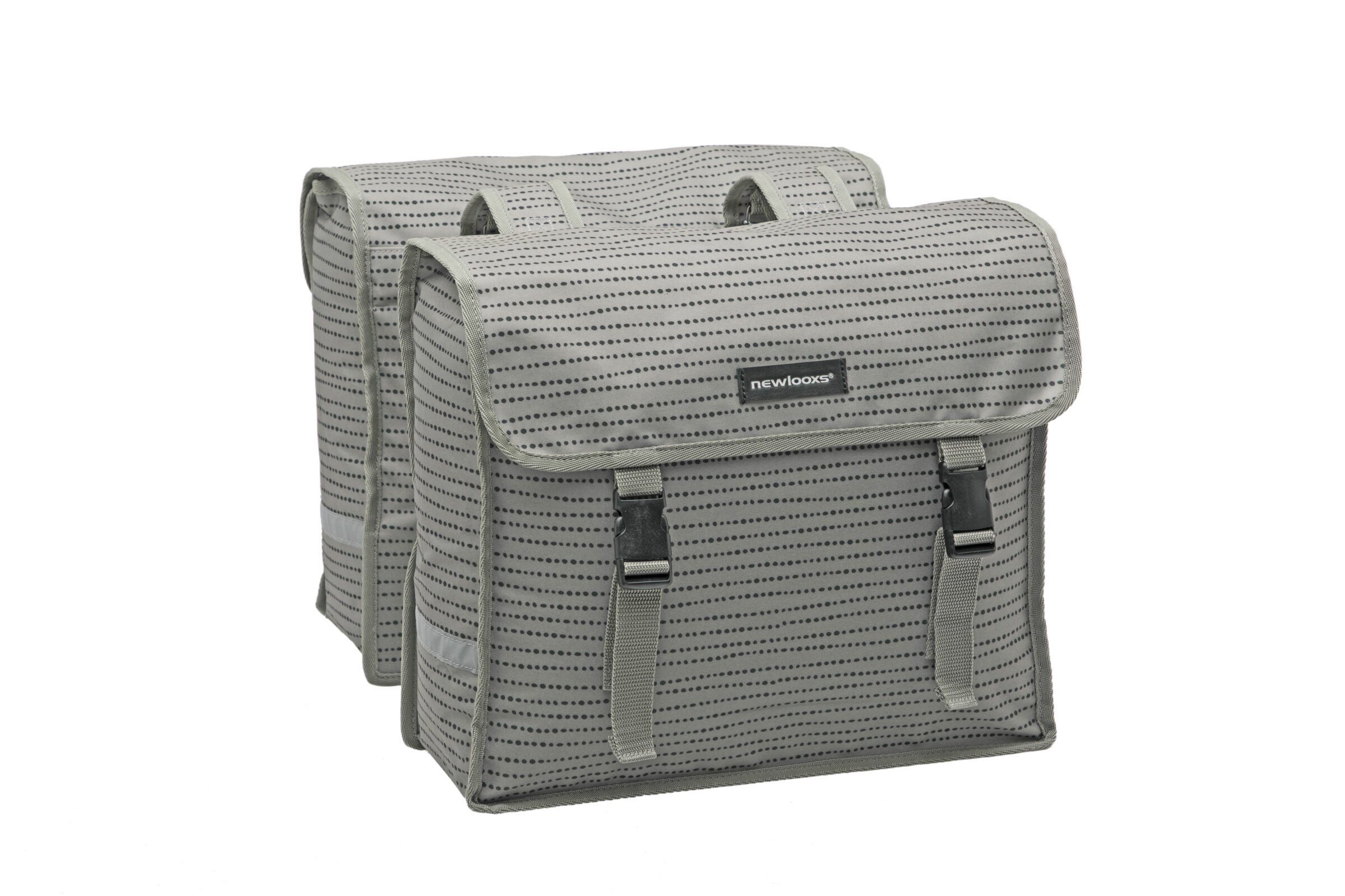 newlooxs Gepäckträgertasche, Doppelpacktasche Fiori Double Nomi