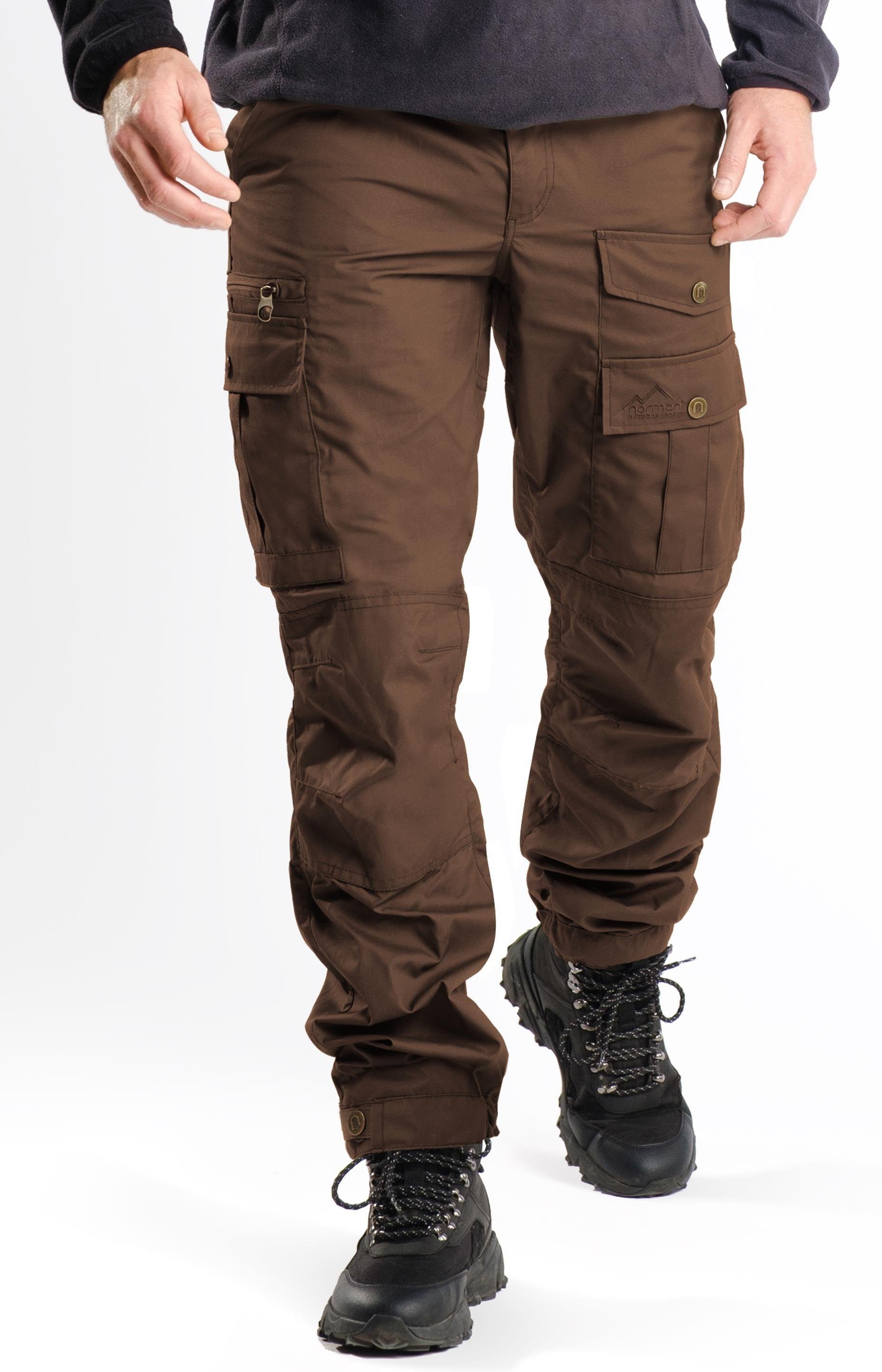 normani Outdoorhose Herren Wanderhose - Outdoorhose Wachsbeschichtete Funkt günstig online kaufen