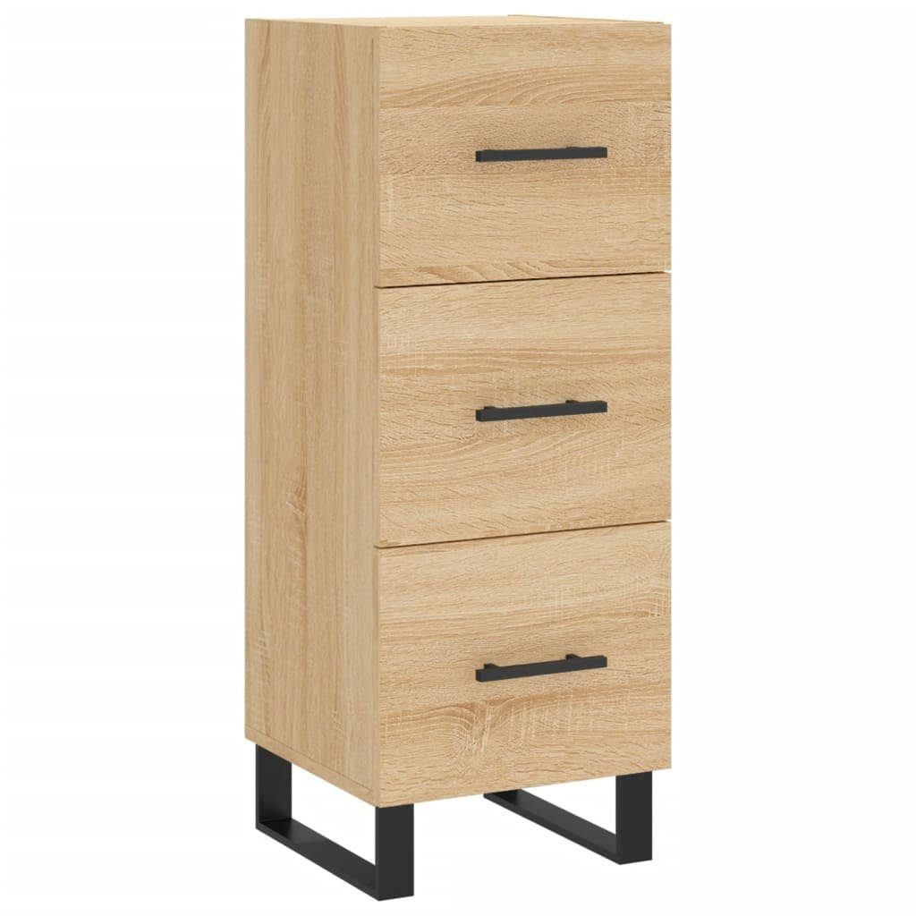 Sideboard Sideboard Sonoma-Eiche 34,5x34x90 cm Holzwerkstoff