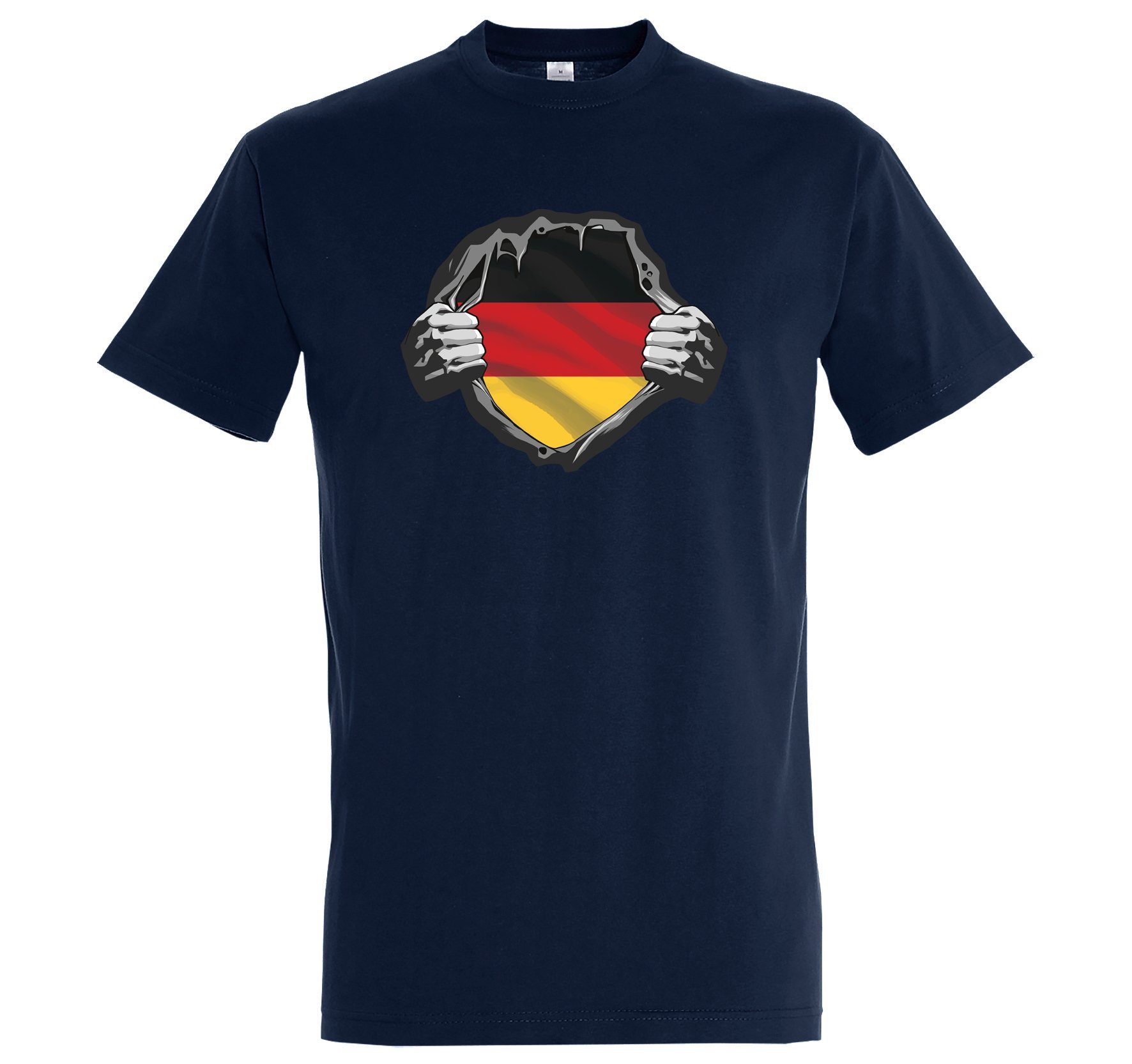 T-Shirt Deutschland Herz Herren T-Shirt
