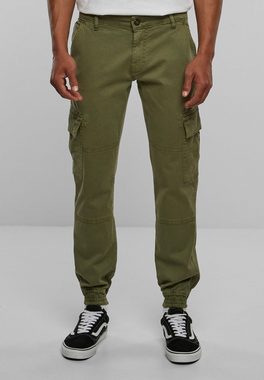 URBAN CLASSICS Cargohose Urban Classics Herren Washed Cargo Twill Jogging Pants (1-tlg)