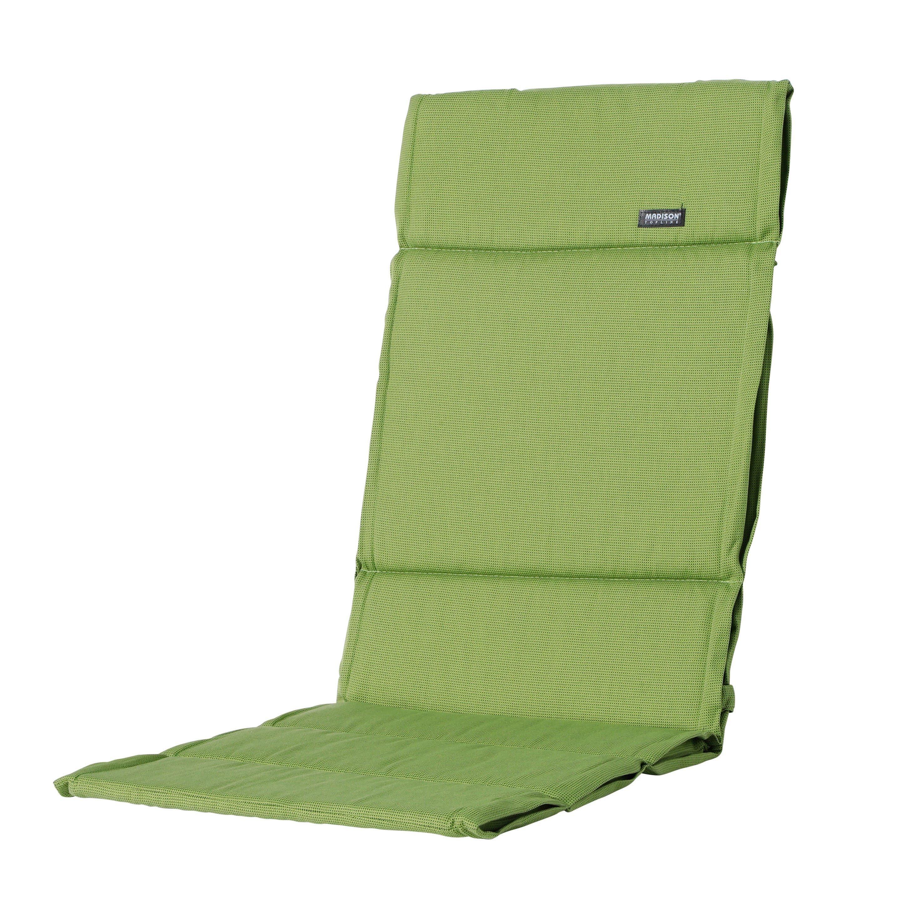 Madison Hochlehnerauflage Rib grün Gartenstuhl Auflagen günstig online kaufen