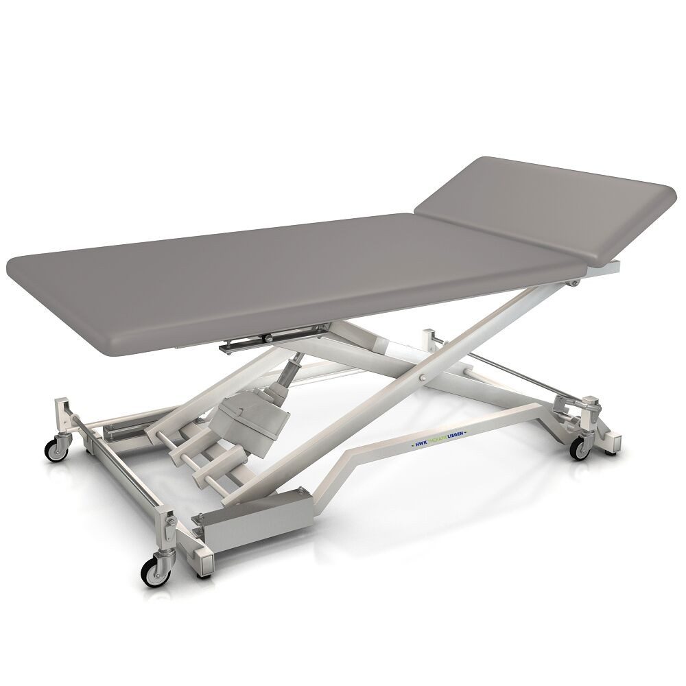 HWK Therapieliegen Massageliege Elektrische Therapieliege Kingsize E2, Schmalstes Scherensystem für optimale Beinfreiheit
