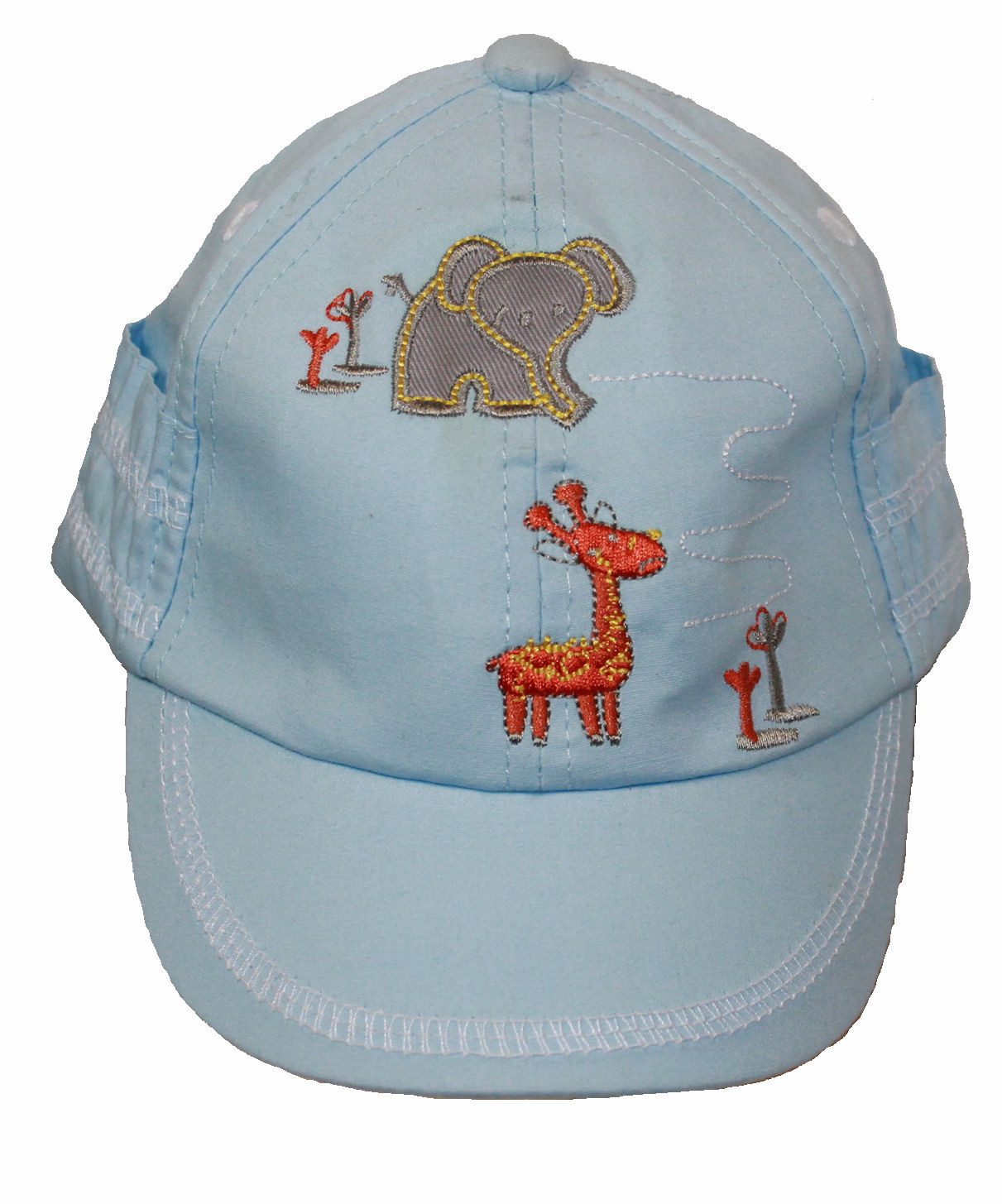 MAXIMO Baseball Cap Maximo Basecap Mütze Jungle Camp hellblau Gr. 45