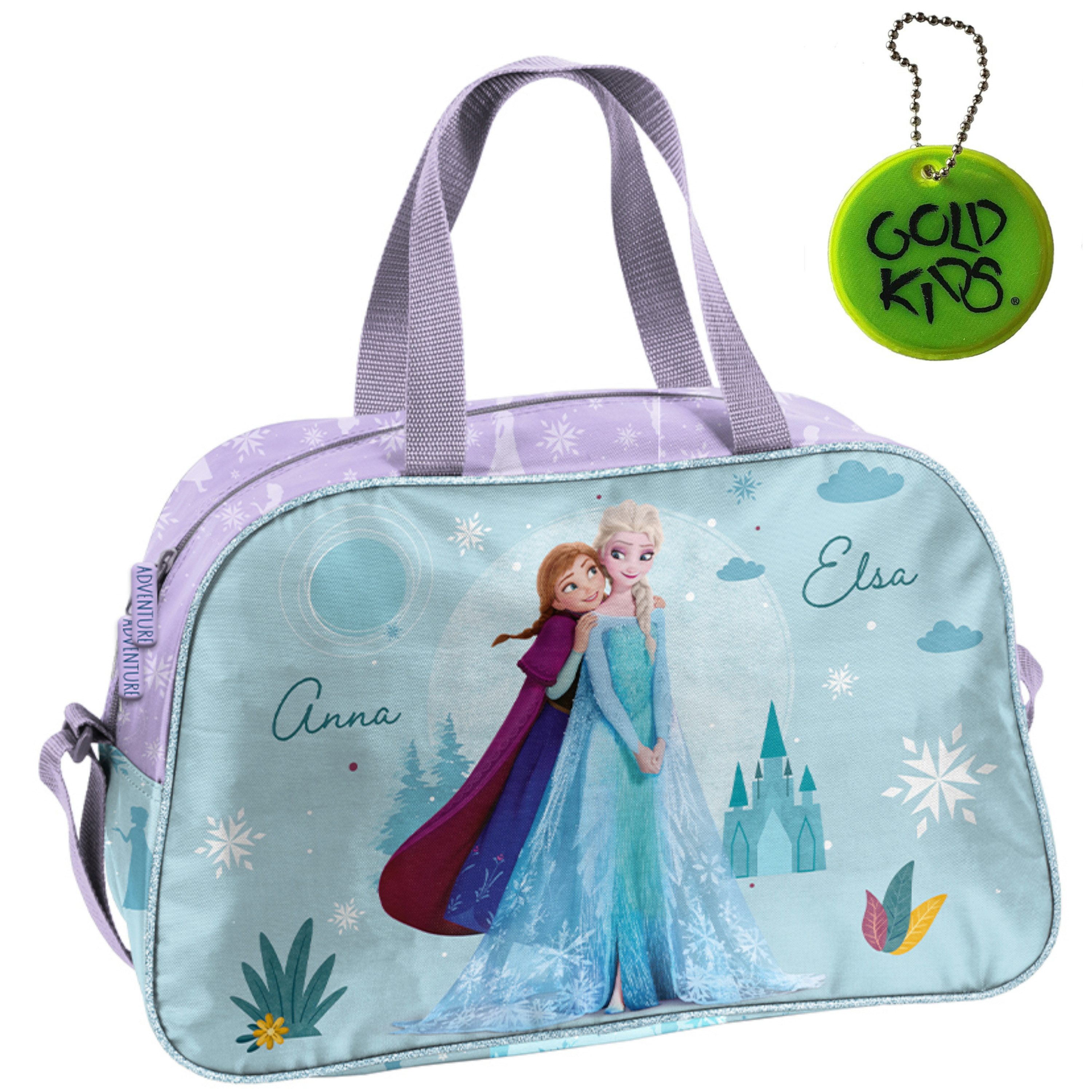 GOLDKIDS Sporttasche Kinder für Mädchen & Jungen - (Schwimmtasche mit, verstärktem Boden), - Trainingstasche 40 x 25 x 15 cm