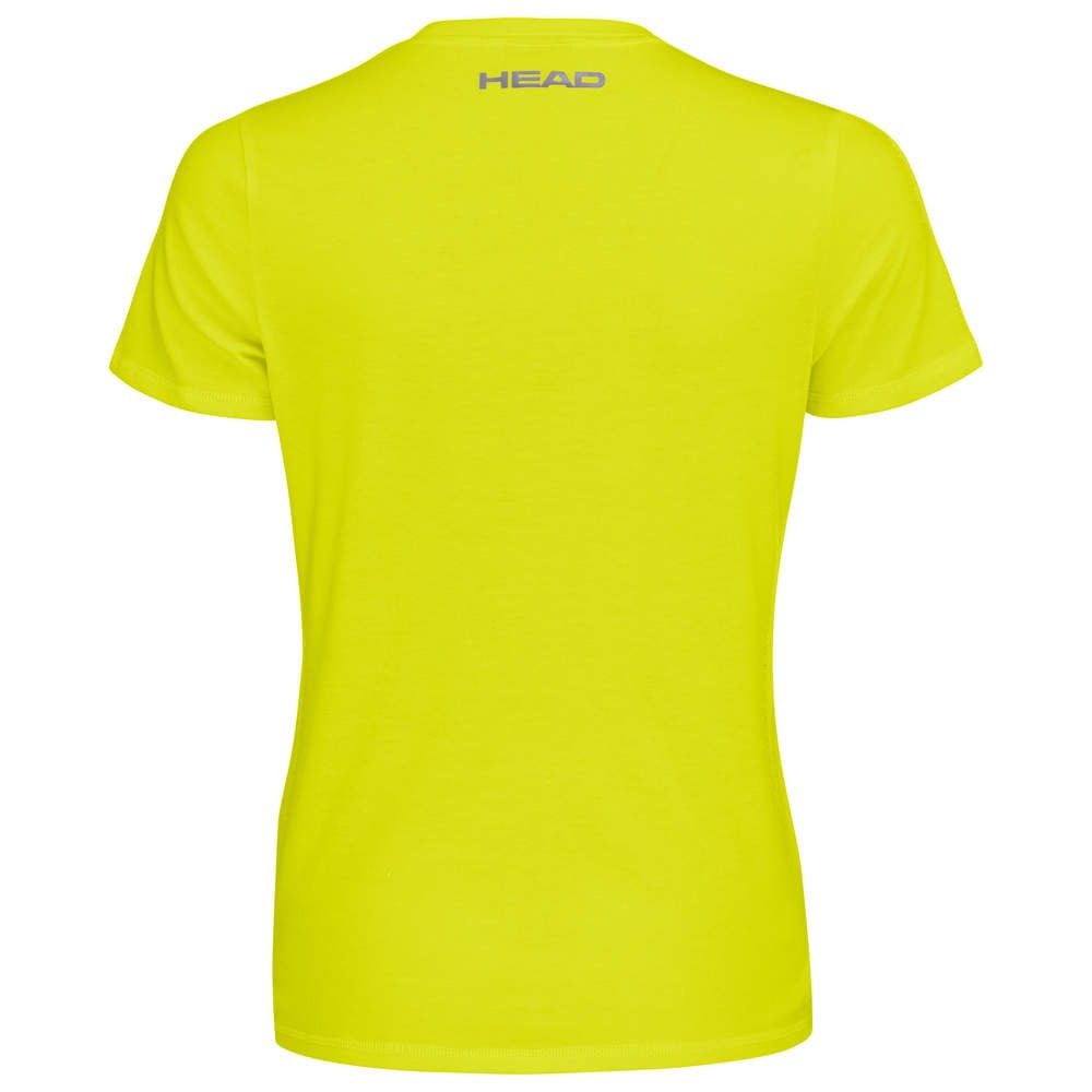 Head Tennisshirt Club 22 Lara (Baumwollmix) gelb Damen günstig online kaufen
