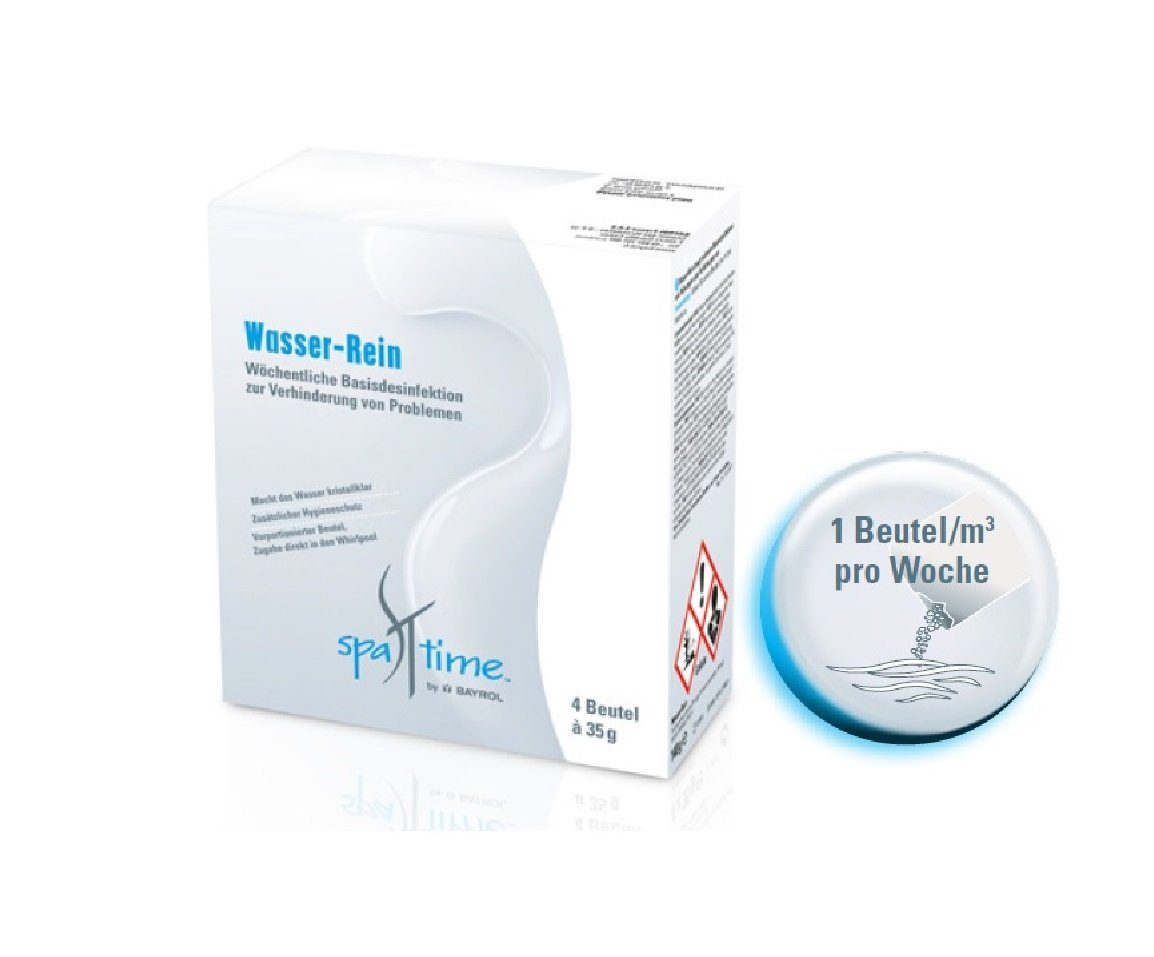 Bayrol Poolpflege Bayrol Wasser- Rein SpaTime für Whirlpools 0,14 kg Wasser günstig online kaufen