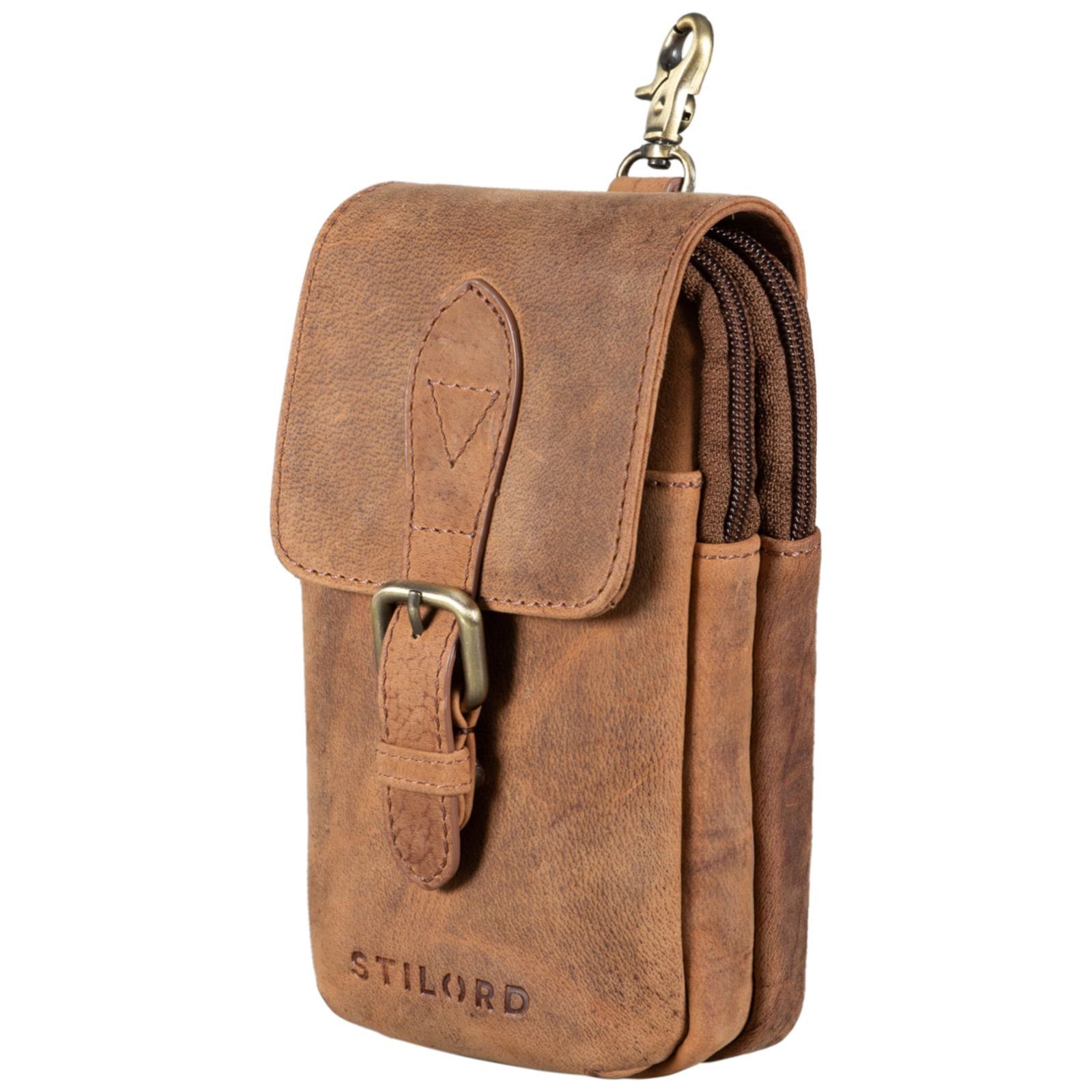 Bauchtasche "Harper" Handy Gürteltasche Leder