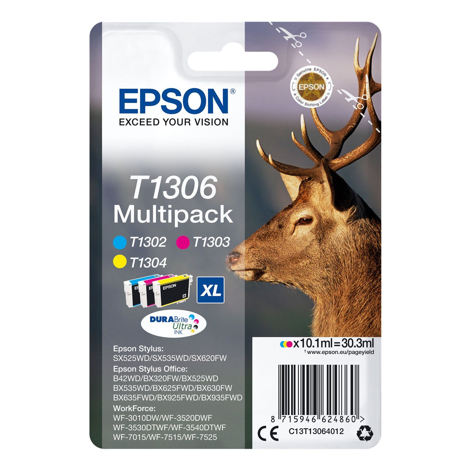 Epson C13T13064012 XL Hirsch Tintenpatrone