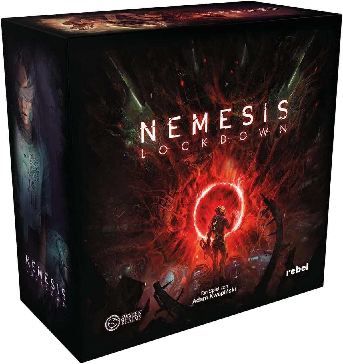 Spielesammlung Awaken Realms Nemesis Lockdown Grundspiel 1-5 Spieler 14+ Jahren