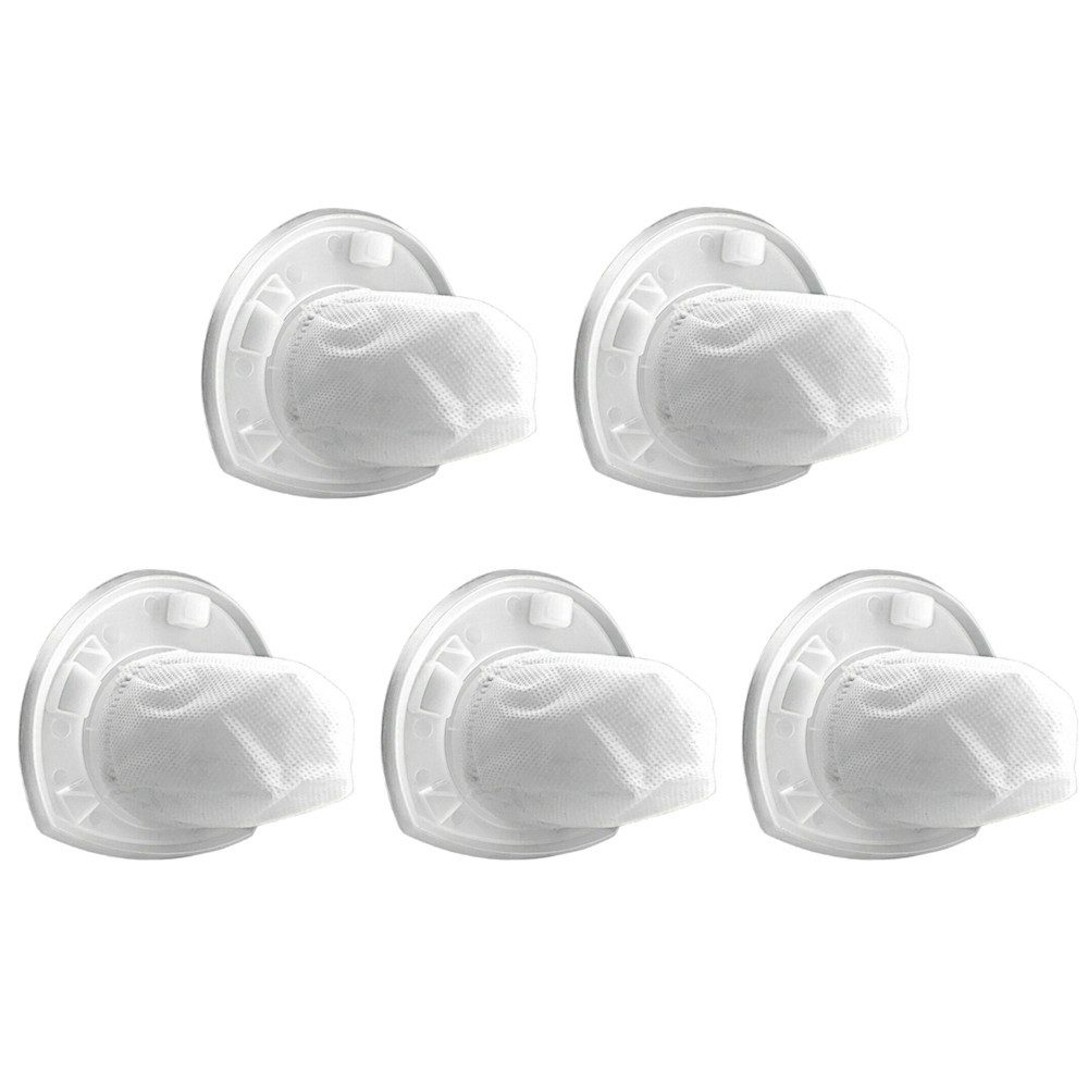 Trade-Shop Ersatzfilter 5x passend für Black & Decker Dustbuster DV1210ECN DV1410EL DV7210ECN, Zubehör für Black & Decker VF110, 90568496, waschbarer Reinigungsfilter / Durchmesser (Öffnung): 67mm
