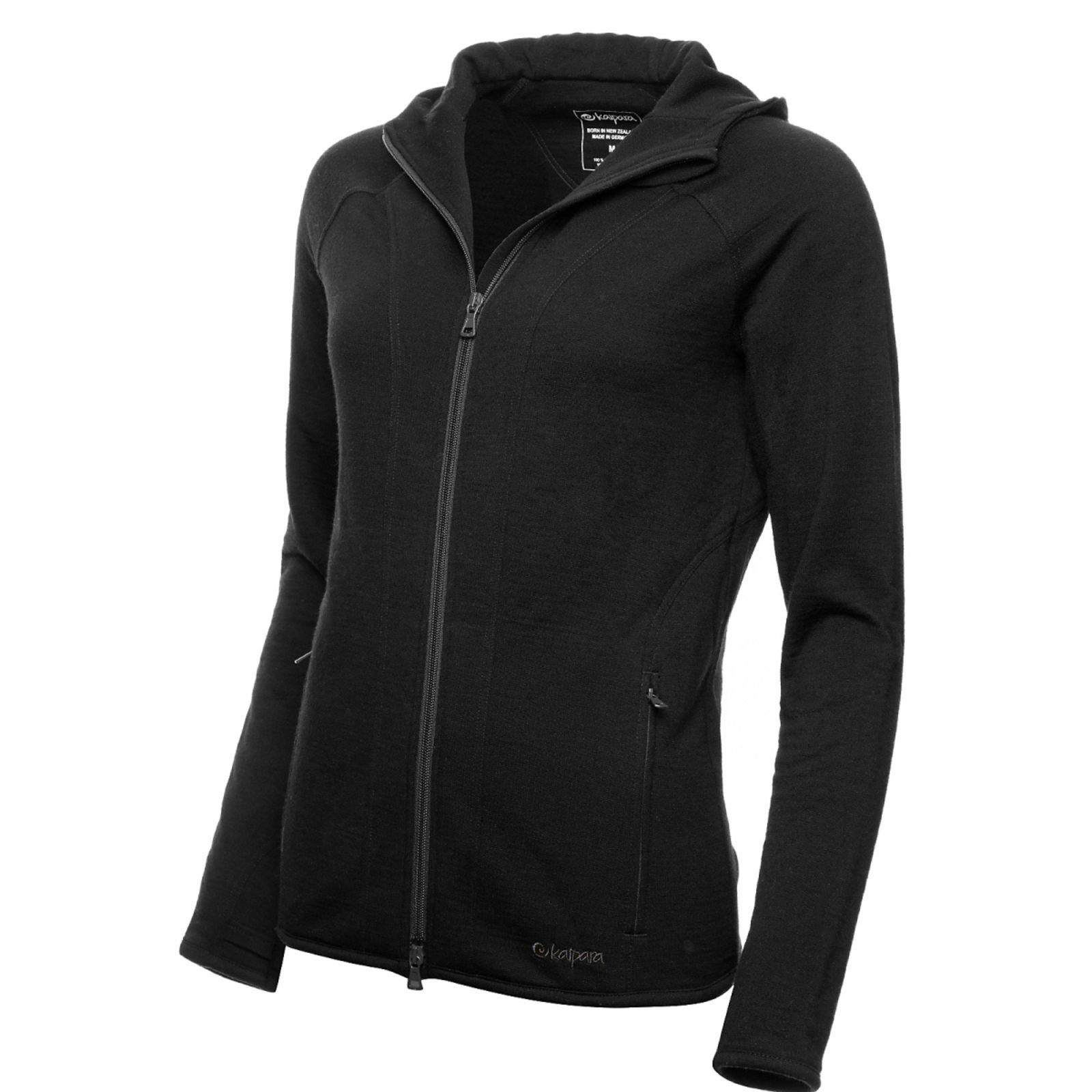 Kaipara - Merino Sportswear Hoodie Merino Sweat Jacke Damen 270 warm (1-tlg) Made in Germany, aus reiner Merinowolle