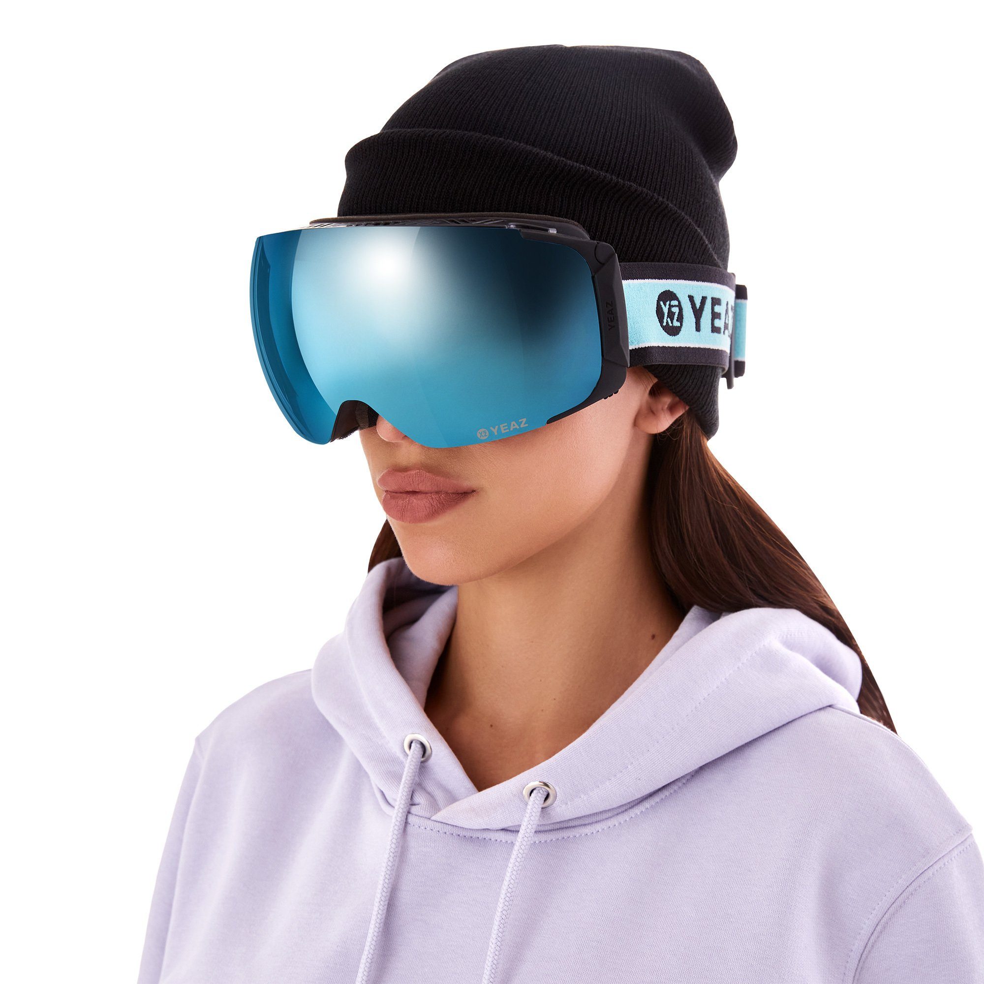 YEAZ Skibrille TWEAK-X ski- und und Premium-Ski- und Erwachsene snowboard-brille, Snowboardbrille für Jugendliche