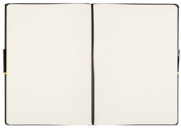 Idena Notizbuch Idena 10053 - Notizbuch DIN A4, blanko, Papier cremefarben, 192 Seiten