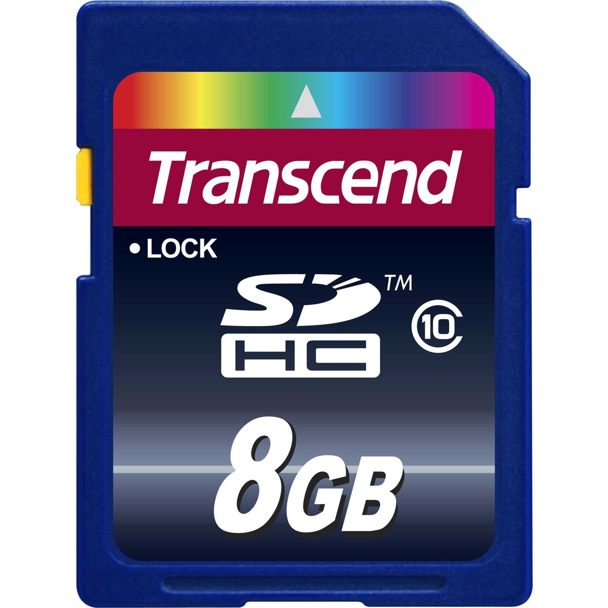 Transcend Secure Digital SDHC Card 8 GB Speicherkarte
