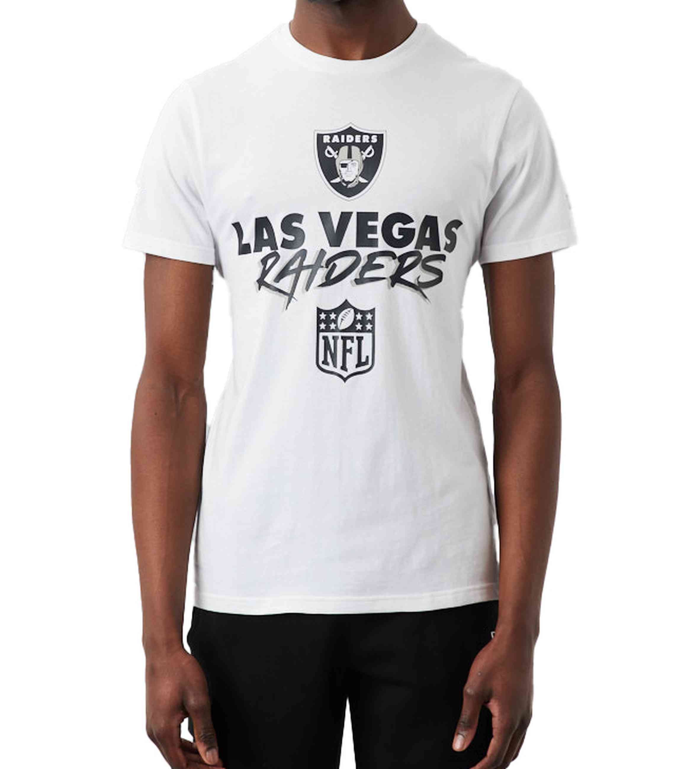 New Era Las Vegas Raiders Men's Classic Retro Script T-Shirt 22 / 2XL