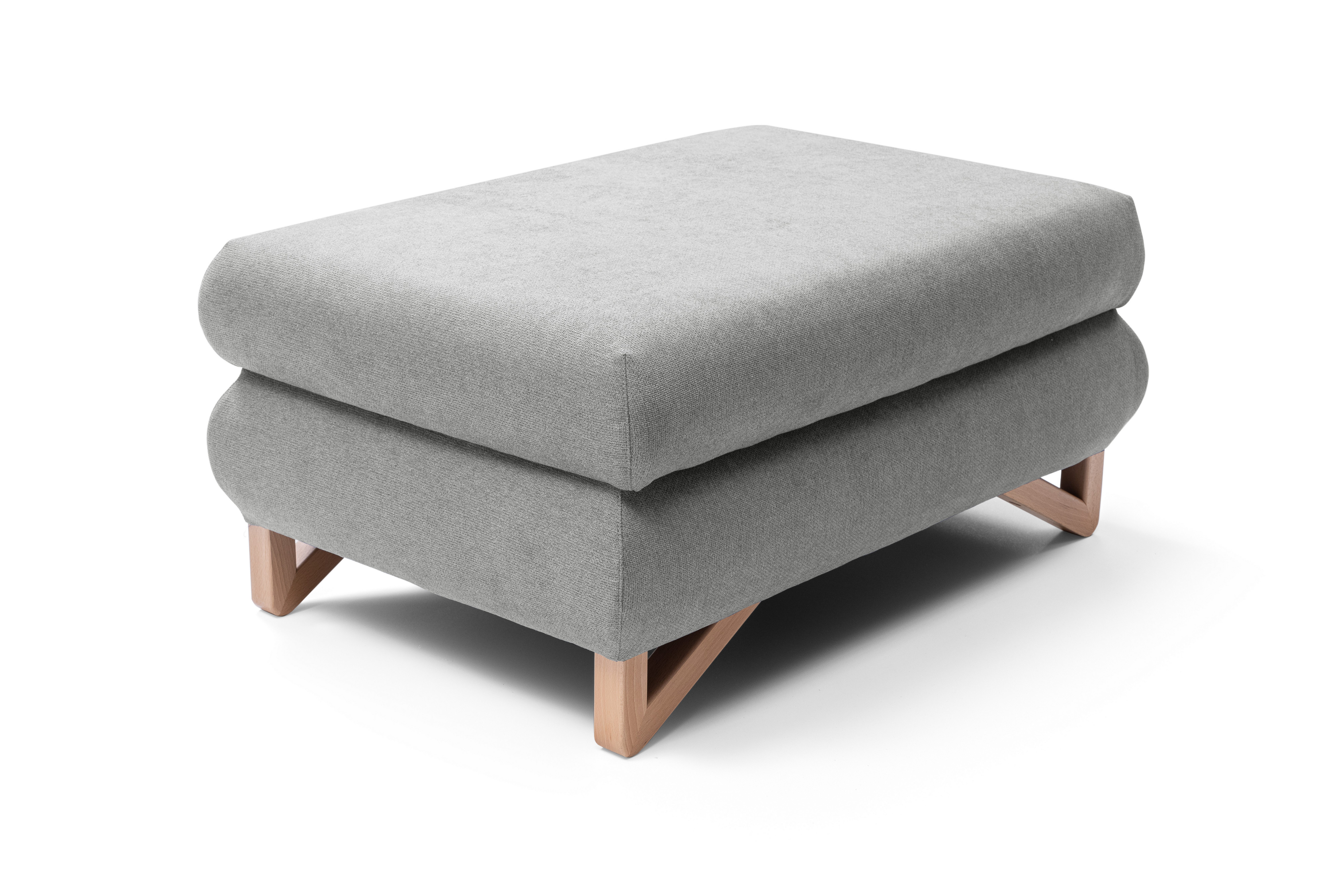 Goldstoff Pouf Moderner für Wohnzimmer - Komfortabler Sitzpouf (1-St), Eleganter Pouffe Wohnzimmer - Vielseitiger Sitzhocker & Dekor
