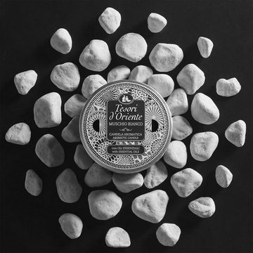 Sarcia.eu Duftkerze Tesori d'Oriente Muschio Bianco Duftkerze, 200g, 1 Stück