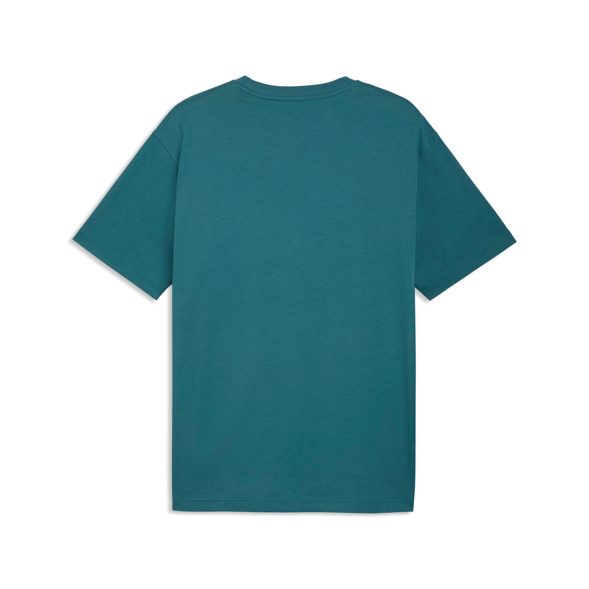 PUMA T-Shirt ESS RELAXED SMALL NO. 1 LOGO TEE Kurzarm, sportlicher Stil, Rundhalsausschnitt – Bild 5 von 5