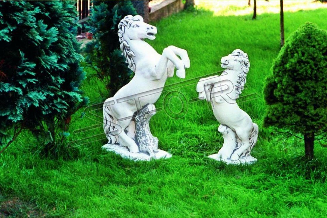 Figuren Pferd Dekoration Garten Skulptur Skulptur Skulpturen Designer JVmoebel Figur 132 Statue