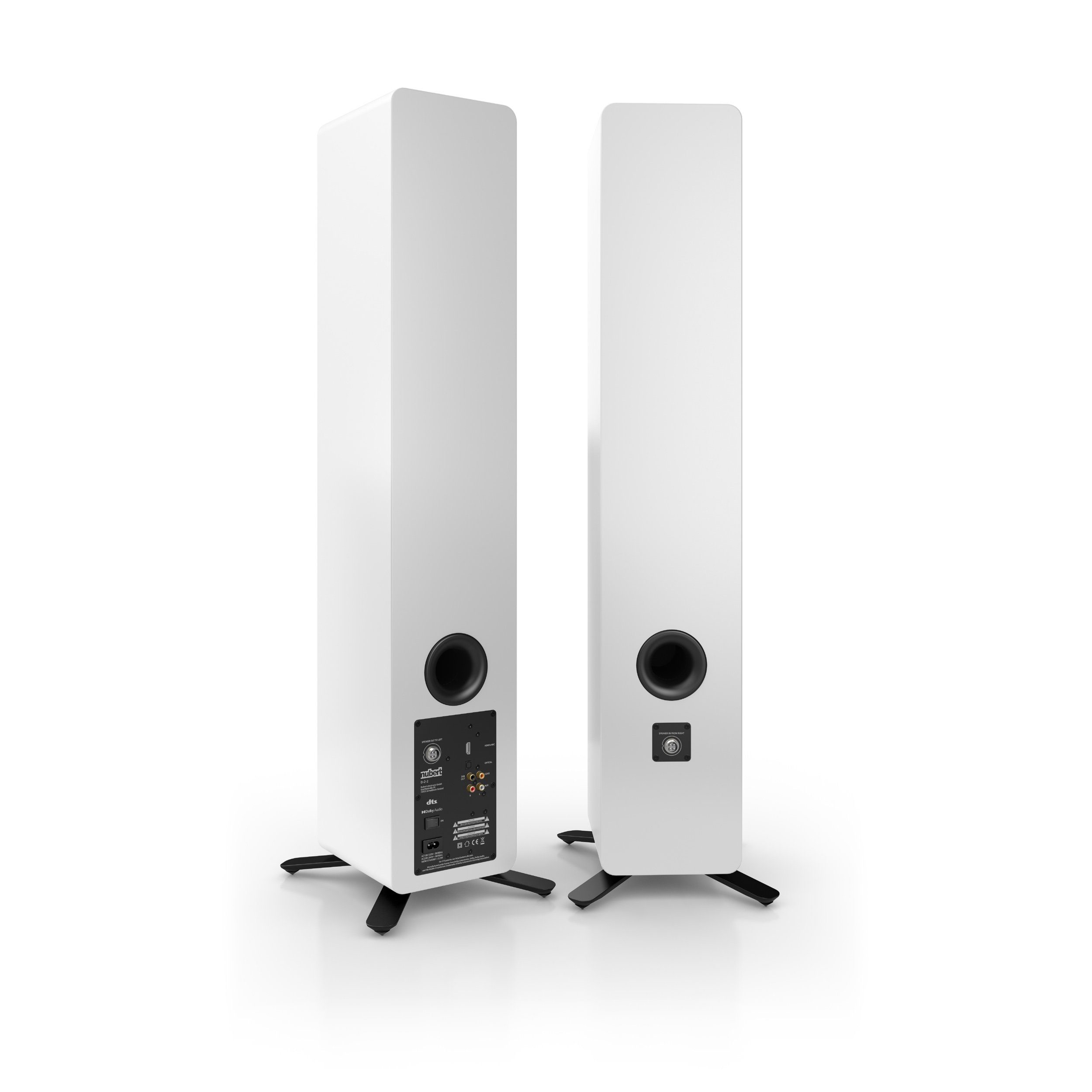 nuPro Stand-Lautsprecher Mehrschichtlack SP-500 (240 Paar) W pro Weiß Nubert