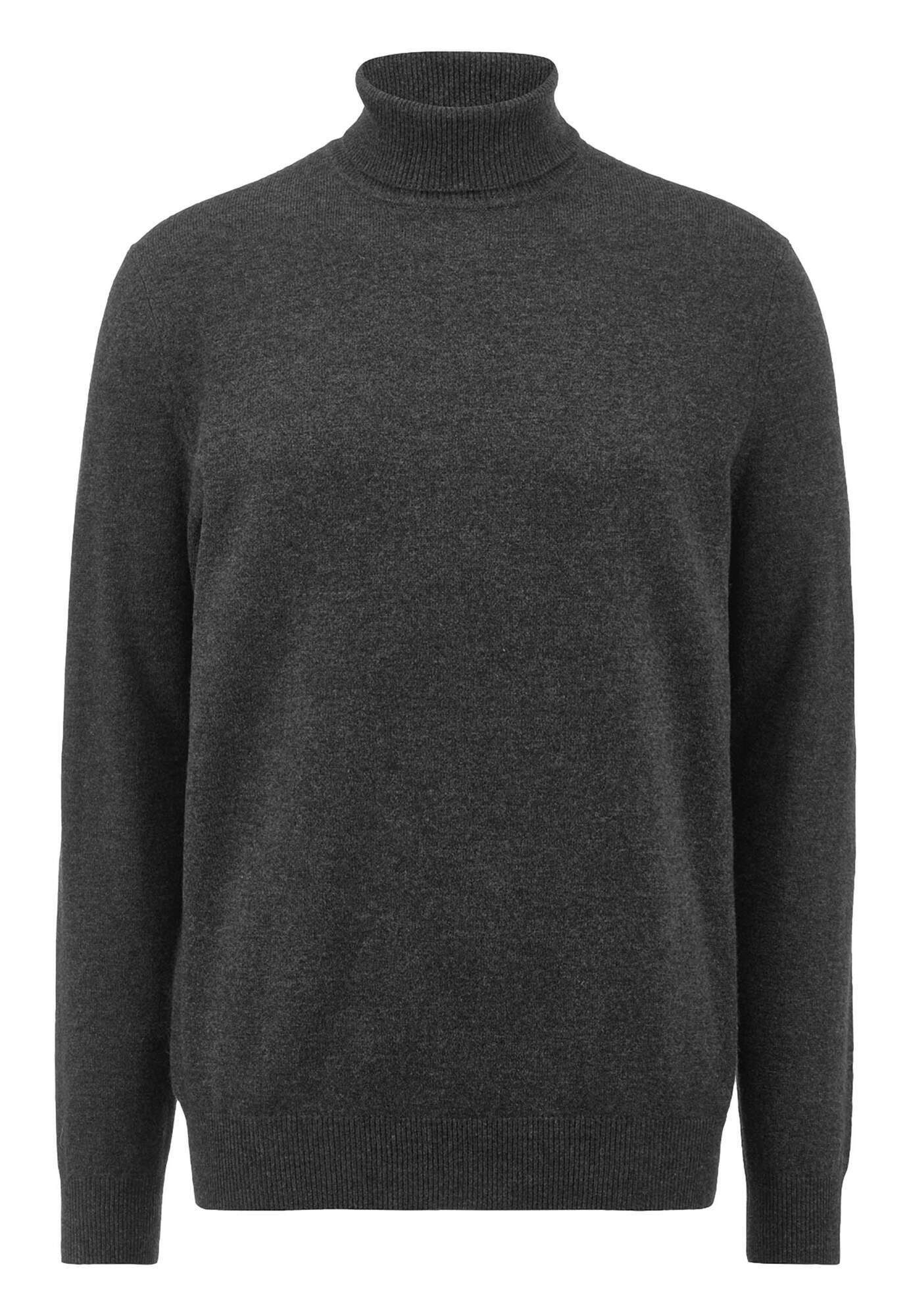 Hessnatur Strickpullover Regular aus Schurwolle mit Kaschmir (1-tlg)