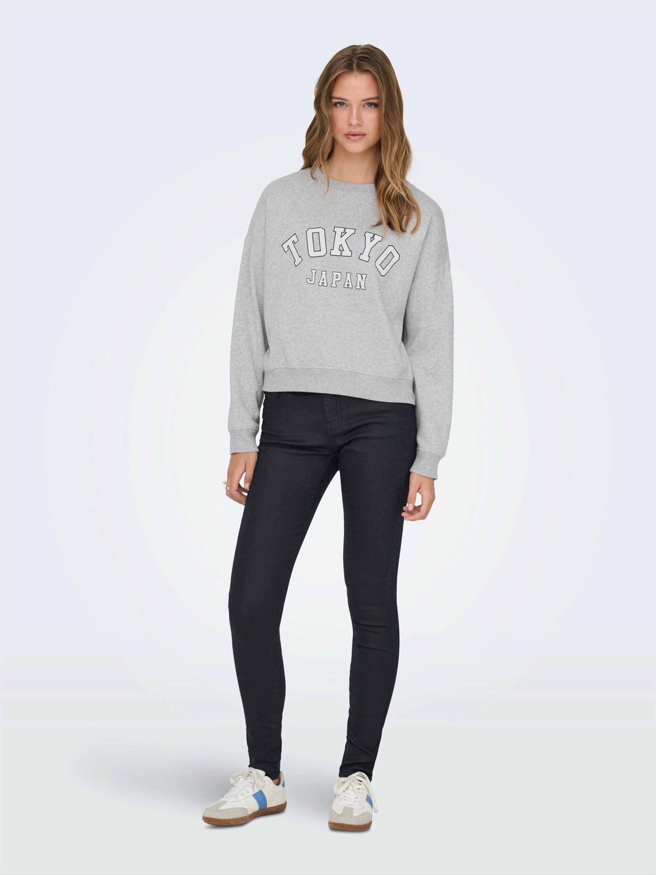 ONLY Sweatshirt ONLSweat (1-tlg) Stickerei – Bild 3 von 5