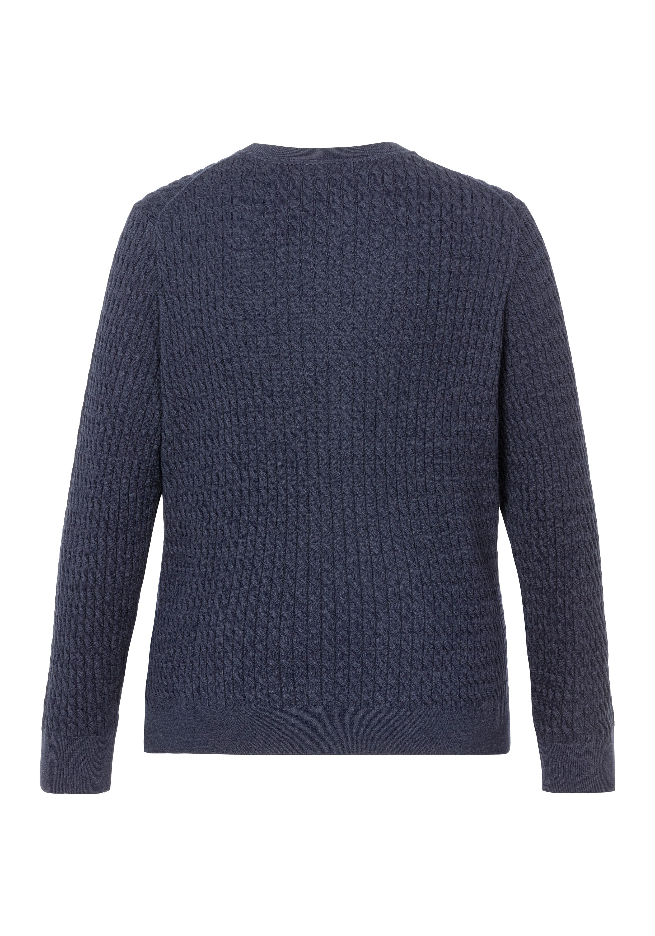 Tommy Hilfiger Curve Rundhalspullover CRV CO CABLE C-NK LS SWEATER in Große günstig online kaufen