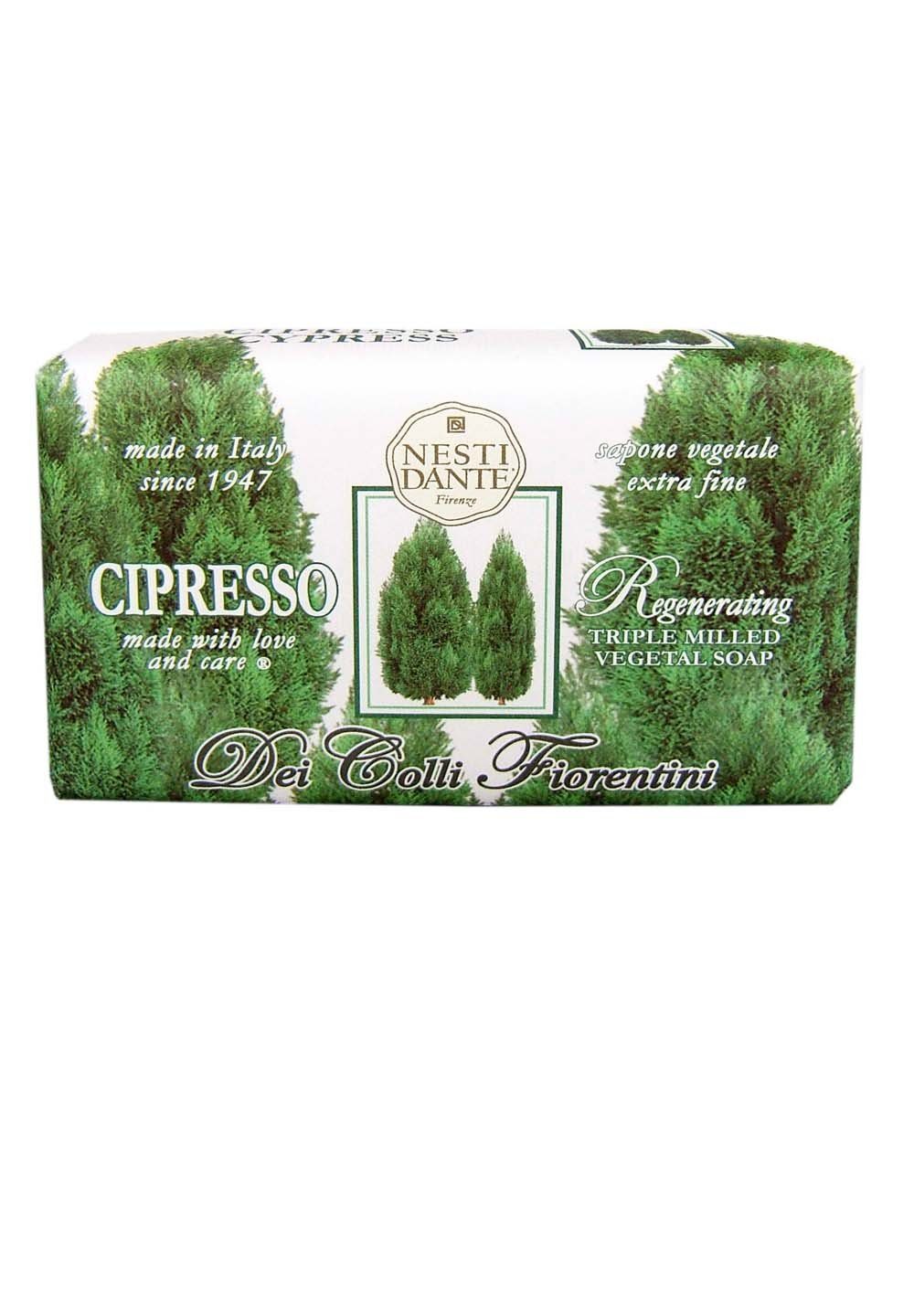 Nesti Dante Handseife Fiorentini Cypress Tree, 1-tlg., Hand -und Körperseife mit feinem Duft 250 g