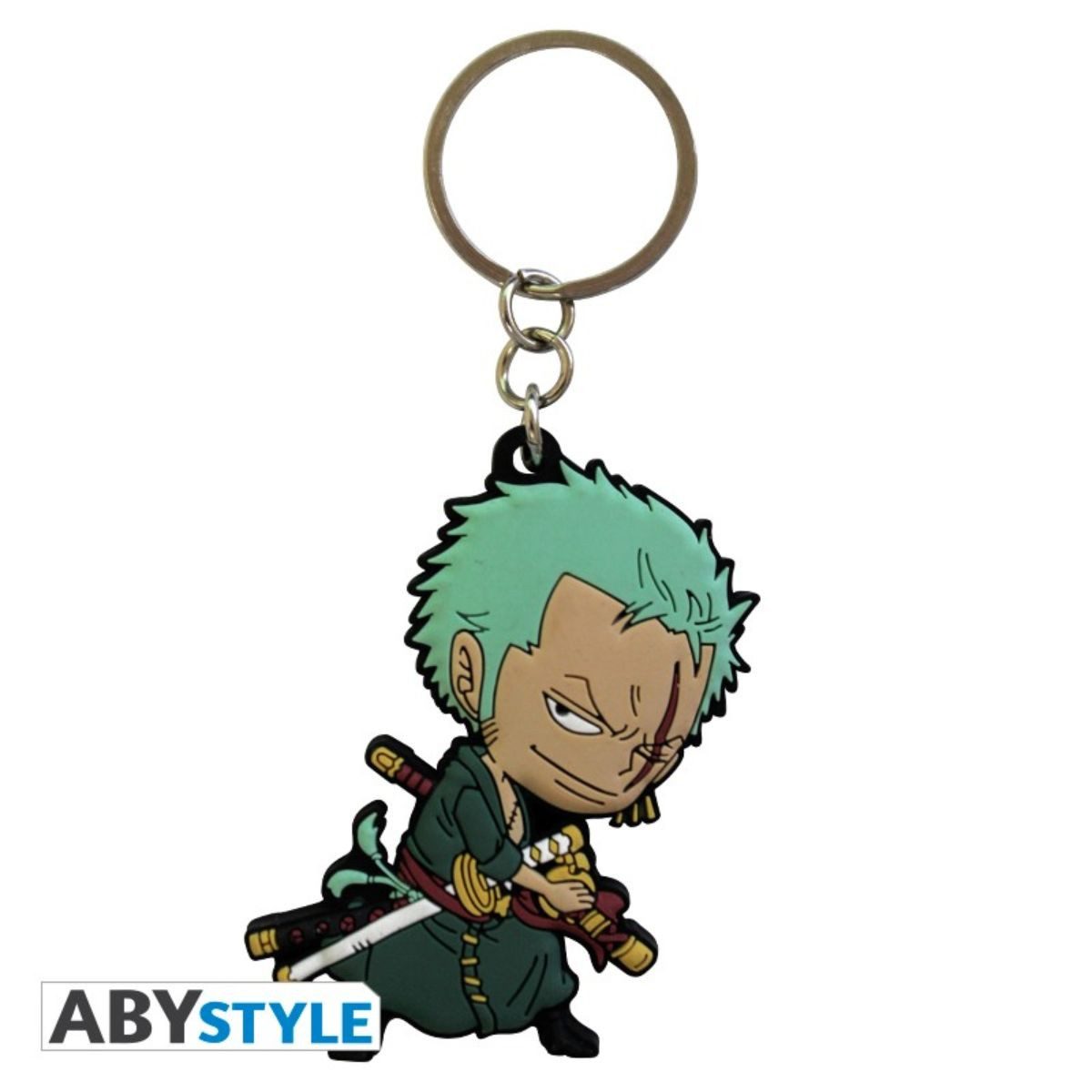 ABYstyle Schlüsselanhänger Keychain Pvc Zoro günstig online kaufen