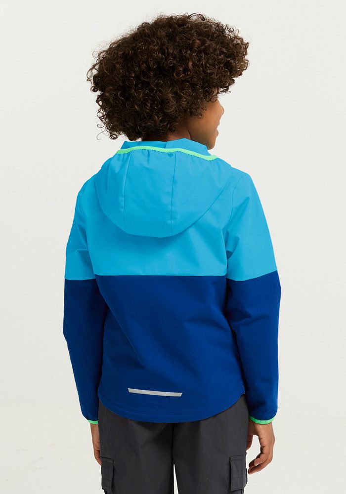 Jack Wolfskin Softshelljacke SANDBIRD HOODED JKT K Winddicht, atmungsaktiv, Übergangsjacke
