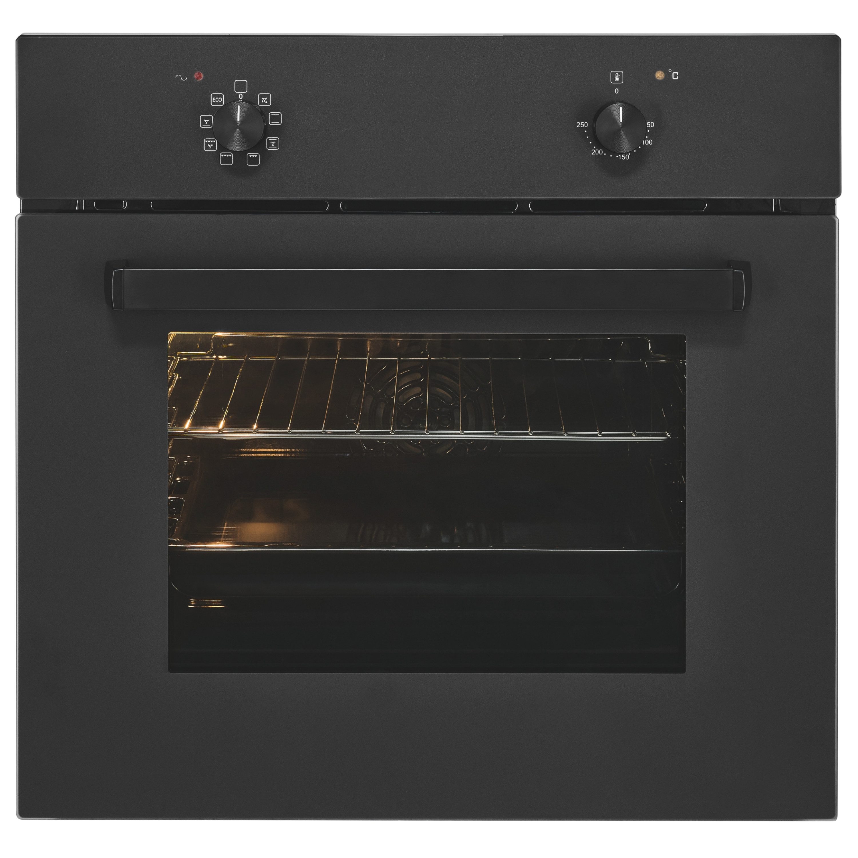exquisit Einbaubackofen EBE367-U-120 mattschwarz, Perfekt für den Alltag – einfach backen, grillen & Aufläufe genießen!