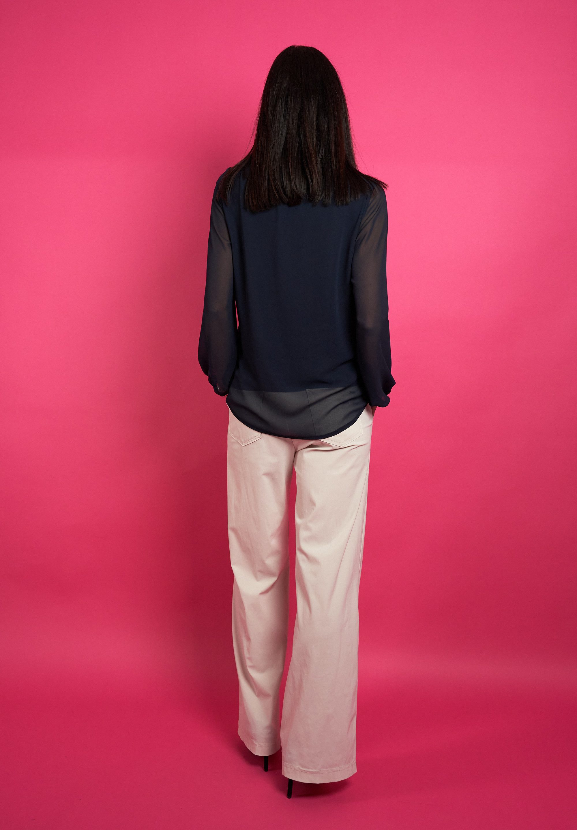 Seidel Moden Langarmbluse mit blickdichtem Jerseyfutter - MADE IN GERMANY günstig online kaufen