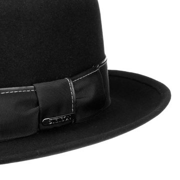 Stetson Fedora (1-St) Filzhut mit Lederband, Made in the EU