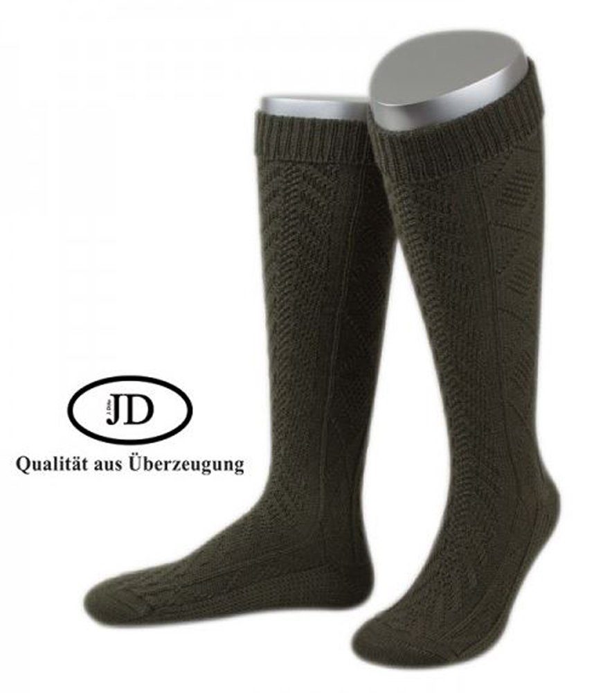 Kniestrümpfe JD Jagd - Kniebundstrumpf, oliv