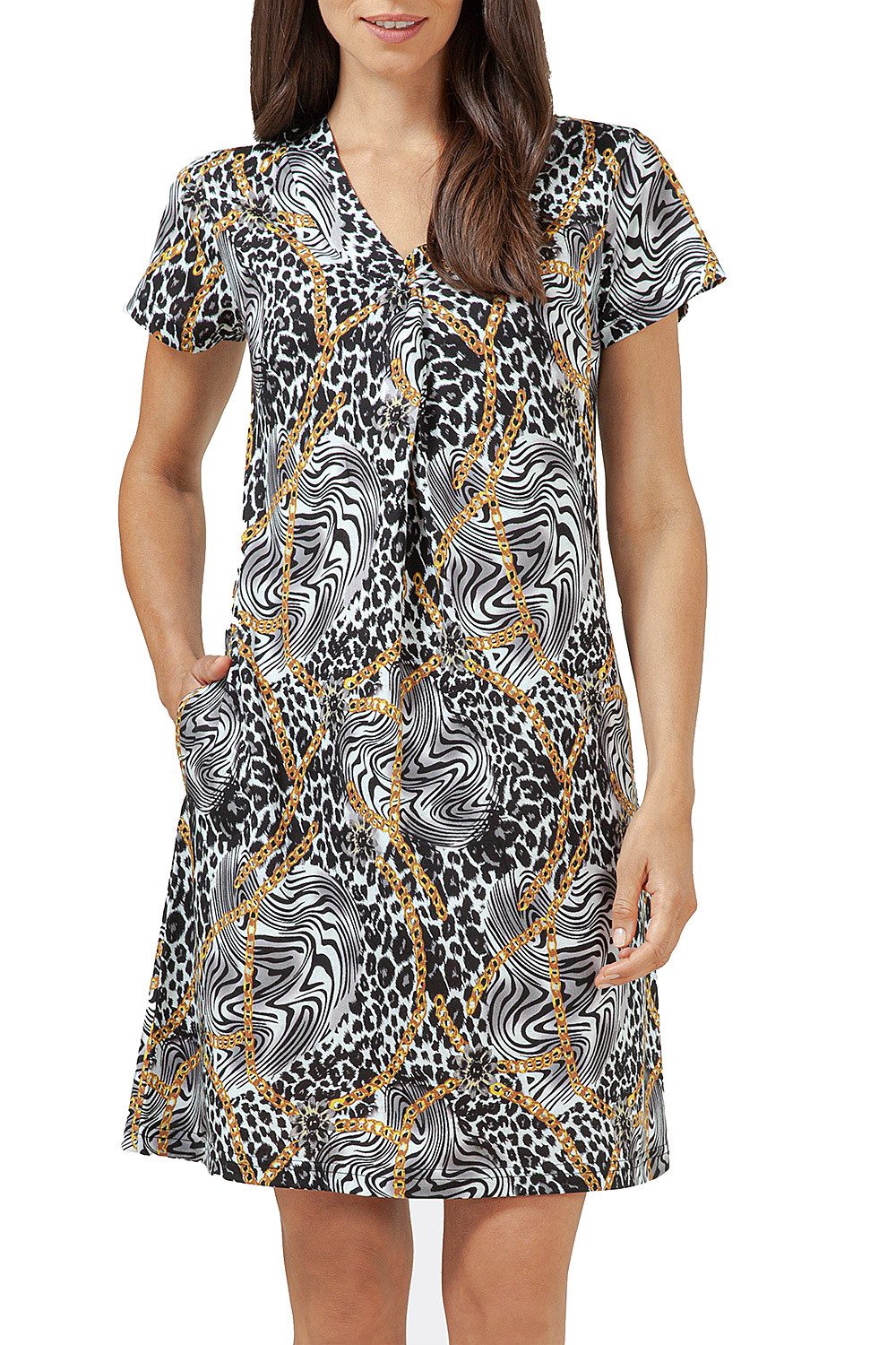 Jerseykleid Hajo Damen Kleid 90 cm