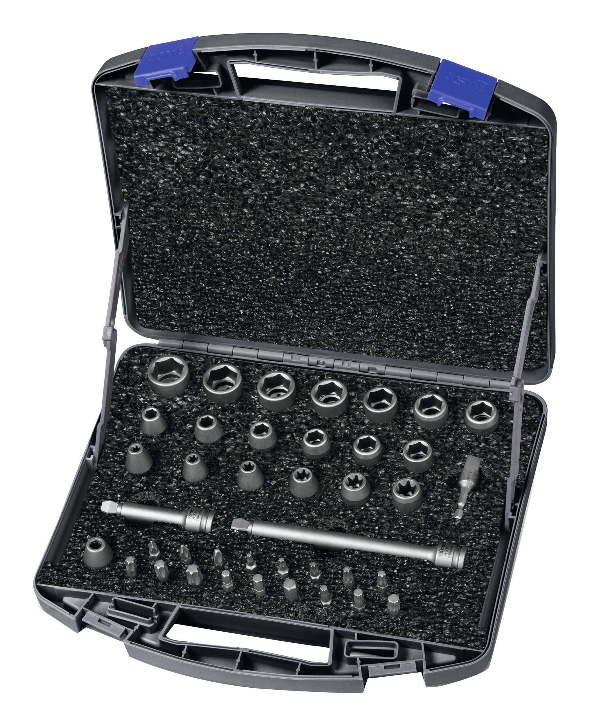 ASW Steckschlüssel (40 St), KraftSatz 3/8"
