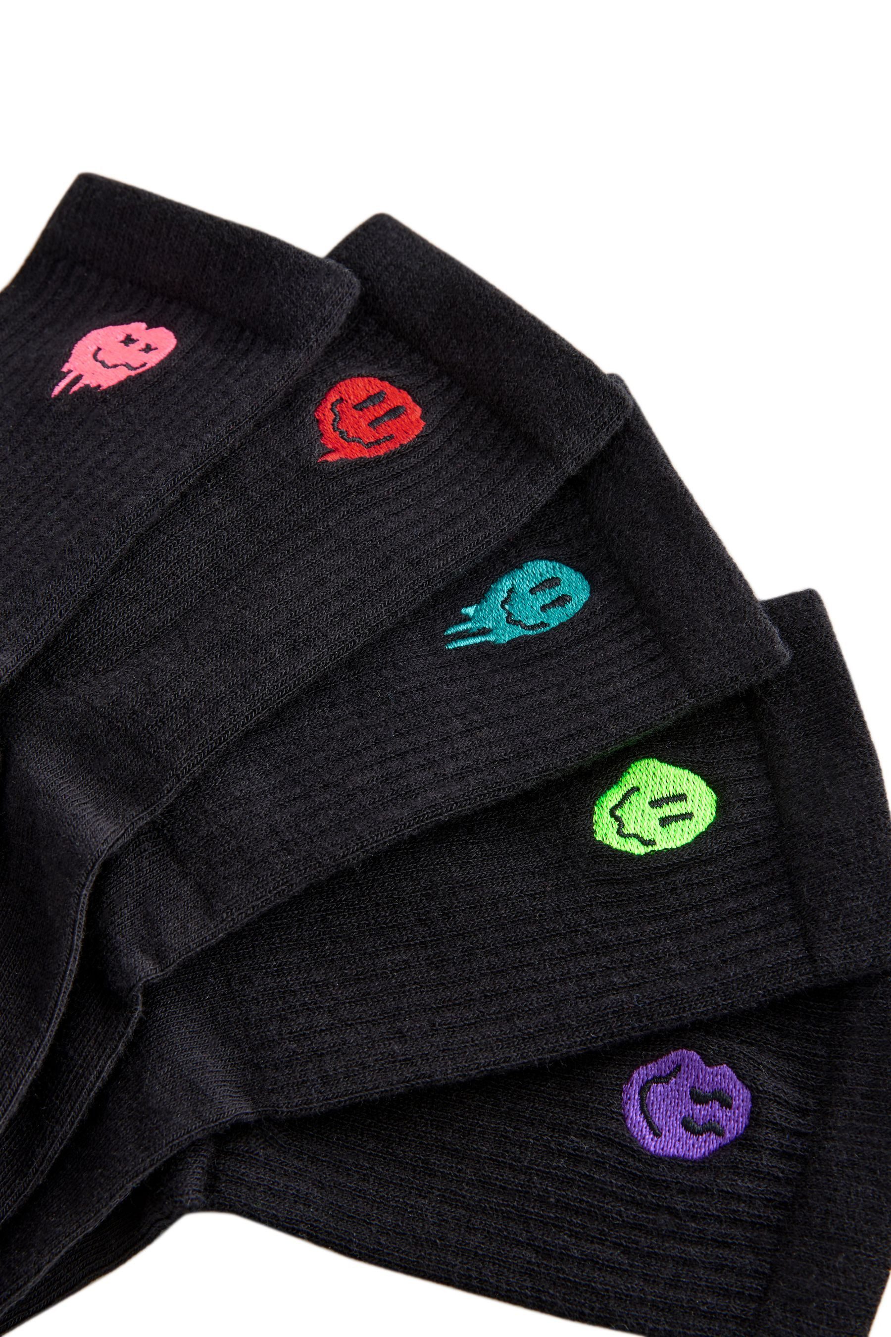 Next Kurzsocken Gerippte Socken mit hohem Baumwollanteil, 5er-Pack (5-Paar)