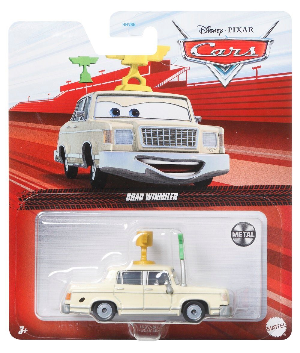 Disney Auto Racing Spielzeug-Rennwagen Disney Cast 1:55 Style Wimmler Fahrzeuge Brad Cars Die Mattel Cars
