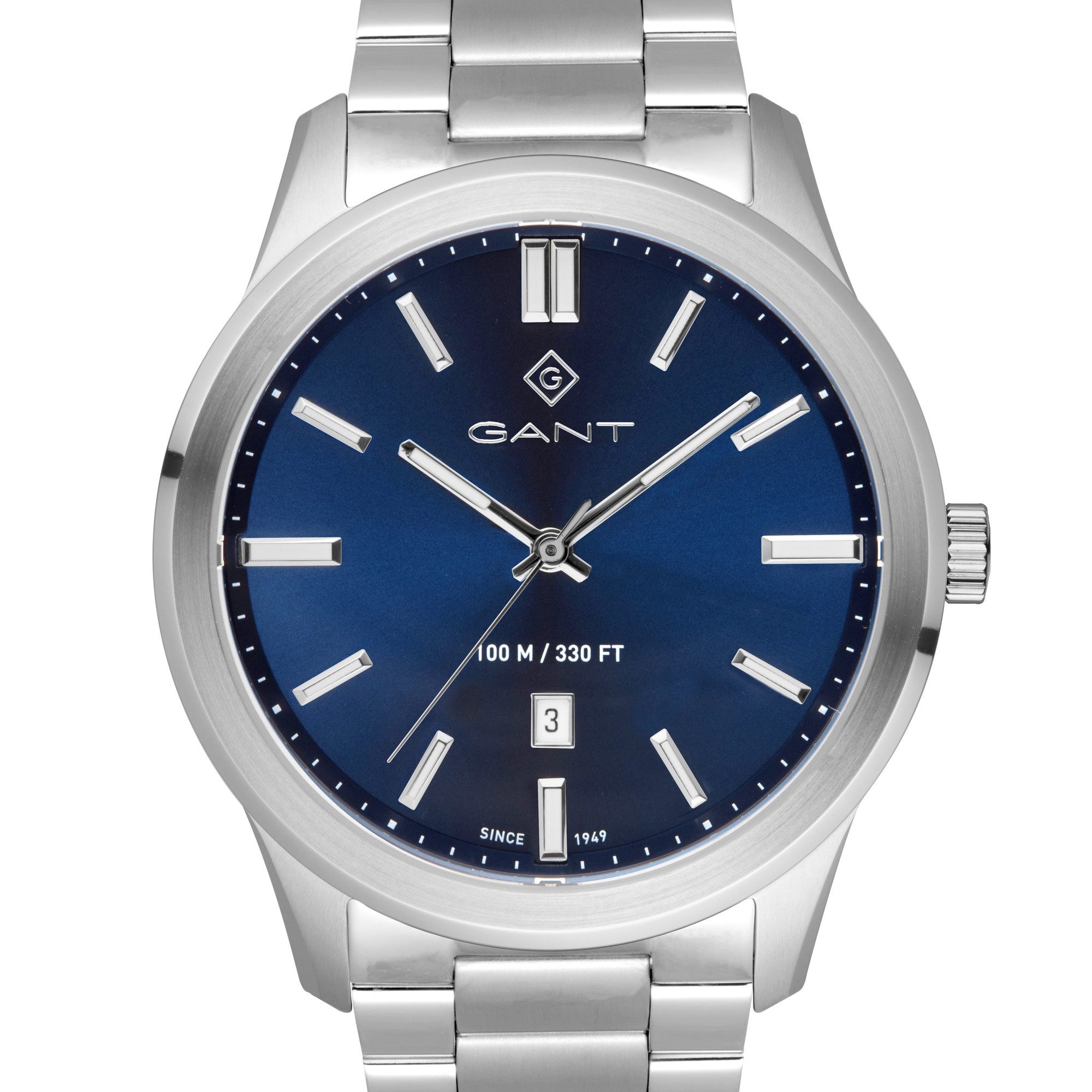 Gant Quarzuhr Quarzuhr Herrenuhr 43 mm Quarz Herren