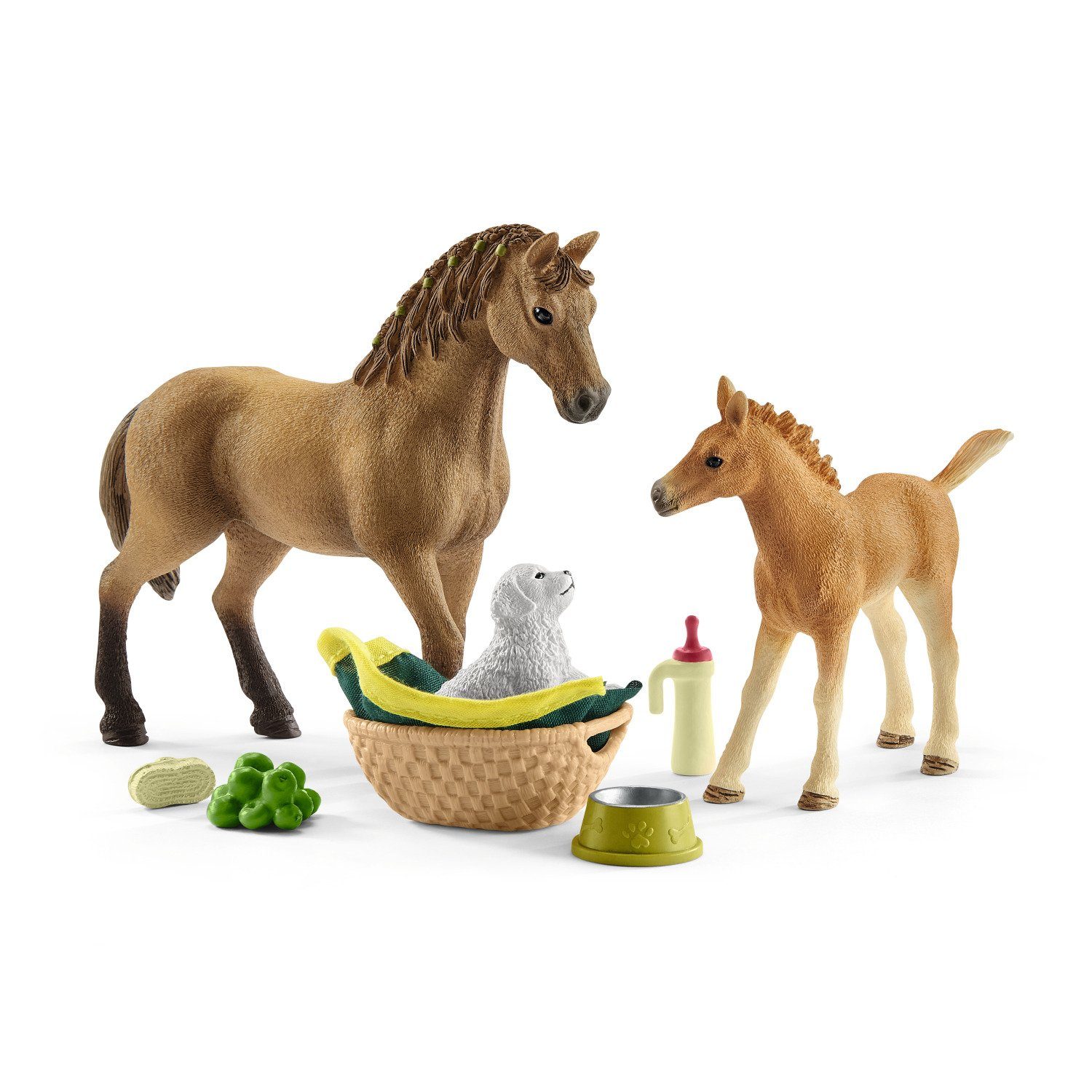 Spielfigur Horse Sarahs Tierbaby-Pflege SLH42432, Schleich® Club