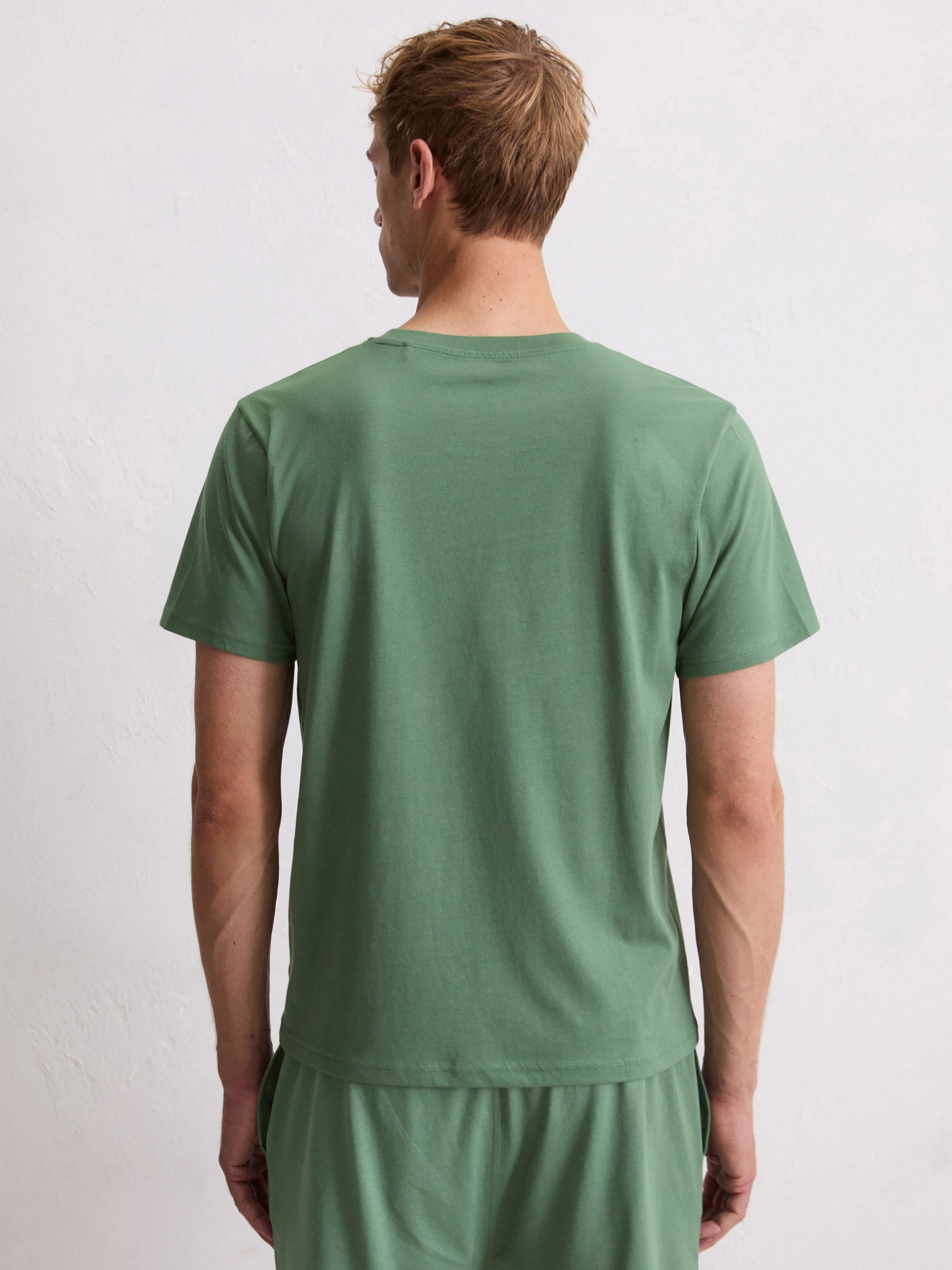 Marc O'Polo Pyjamaoberteil Mix N Match Cotton schlaf-oberteil nachthemd sleepshirt