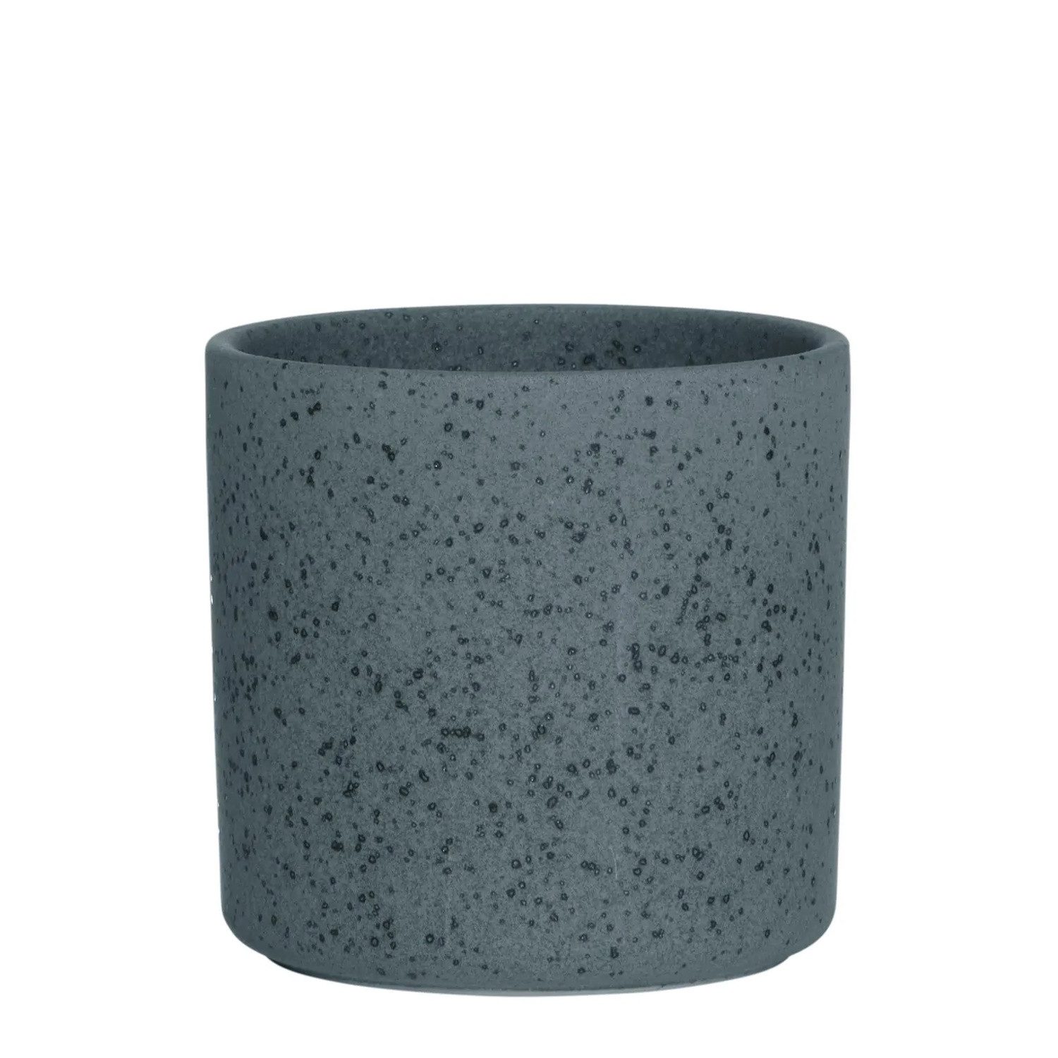 Hakbijl Glass Blumentopf Keramiktöpfe, Farbe: Schwarz, günstig online kaufen