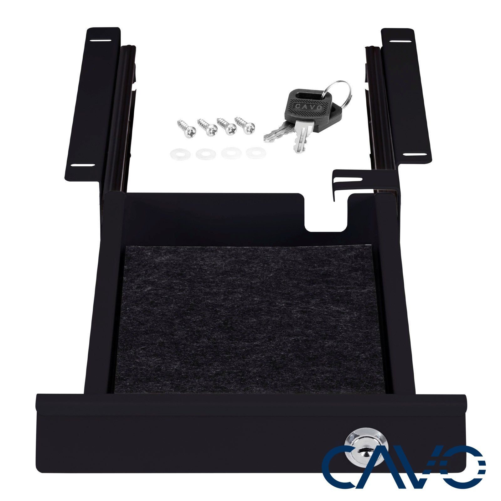 CAVO Schublade Dokumentenschublade Unterbauschublade für Schreibtisch, Brei günstig online kaufen