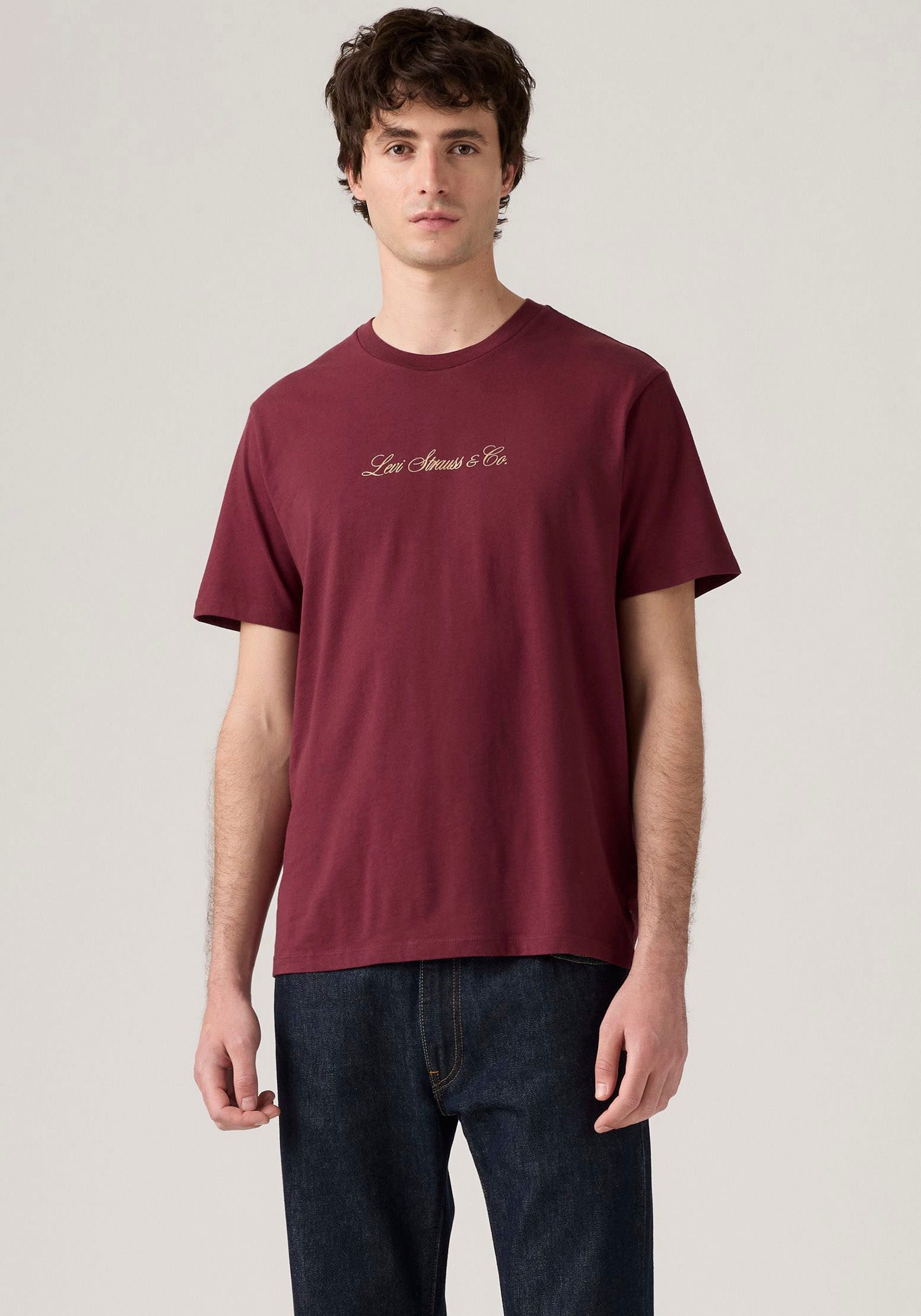 Levi's® T-Shirt mit Schriftzug
